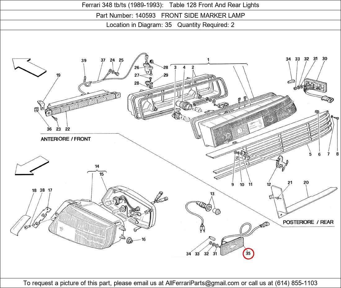 Ferrari Part 140593