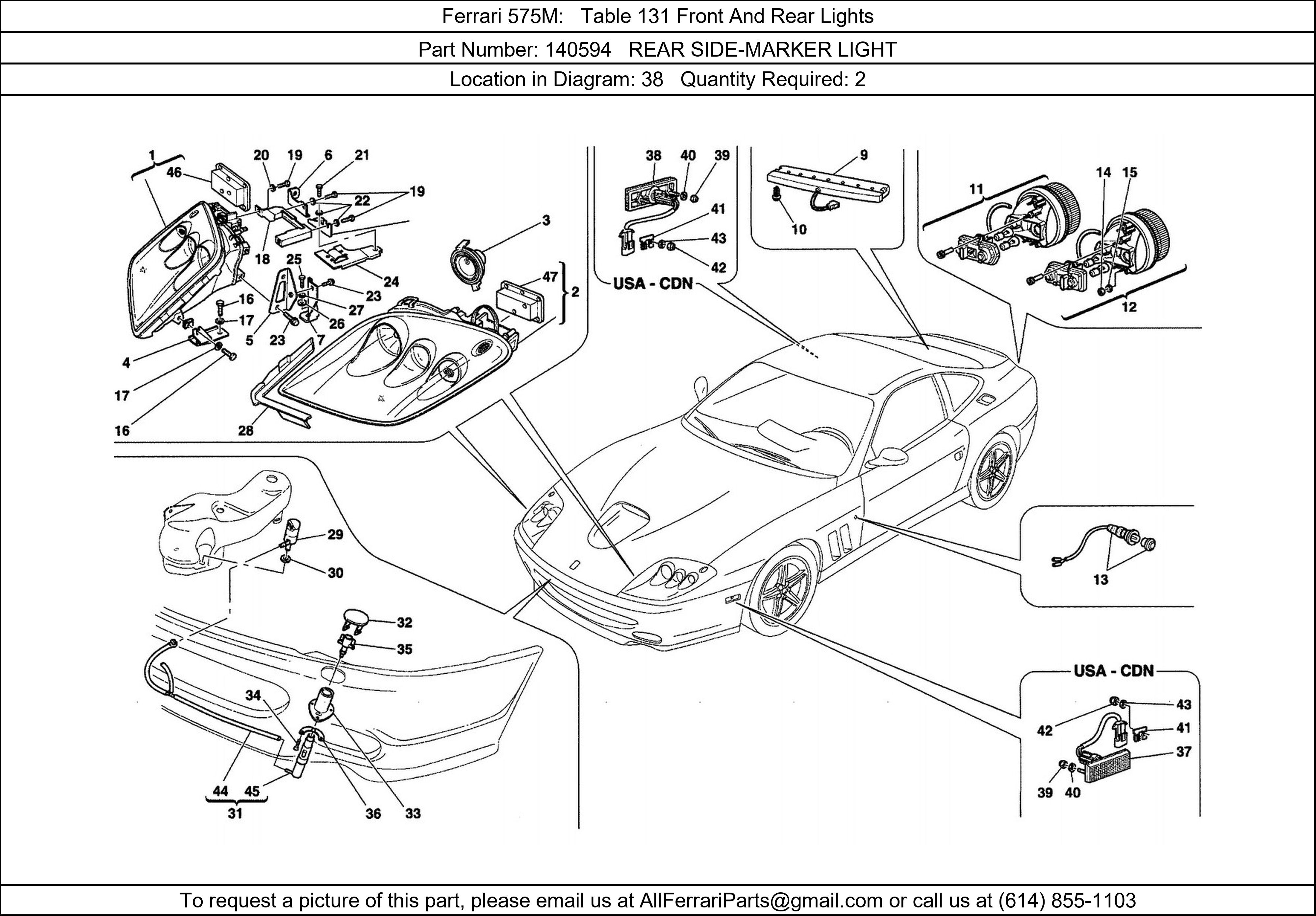 Ferrari Part 140594