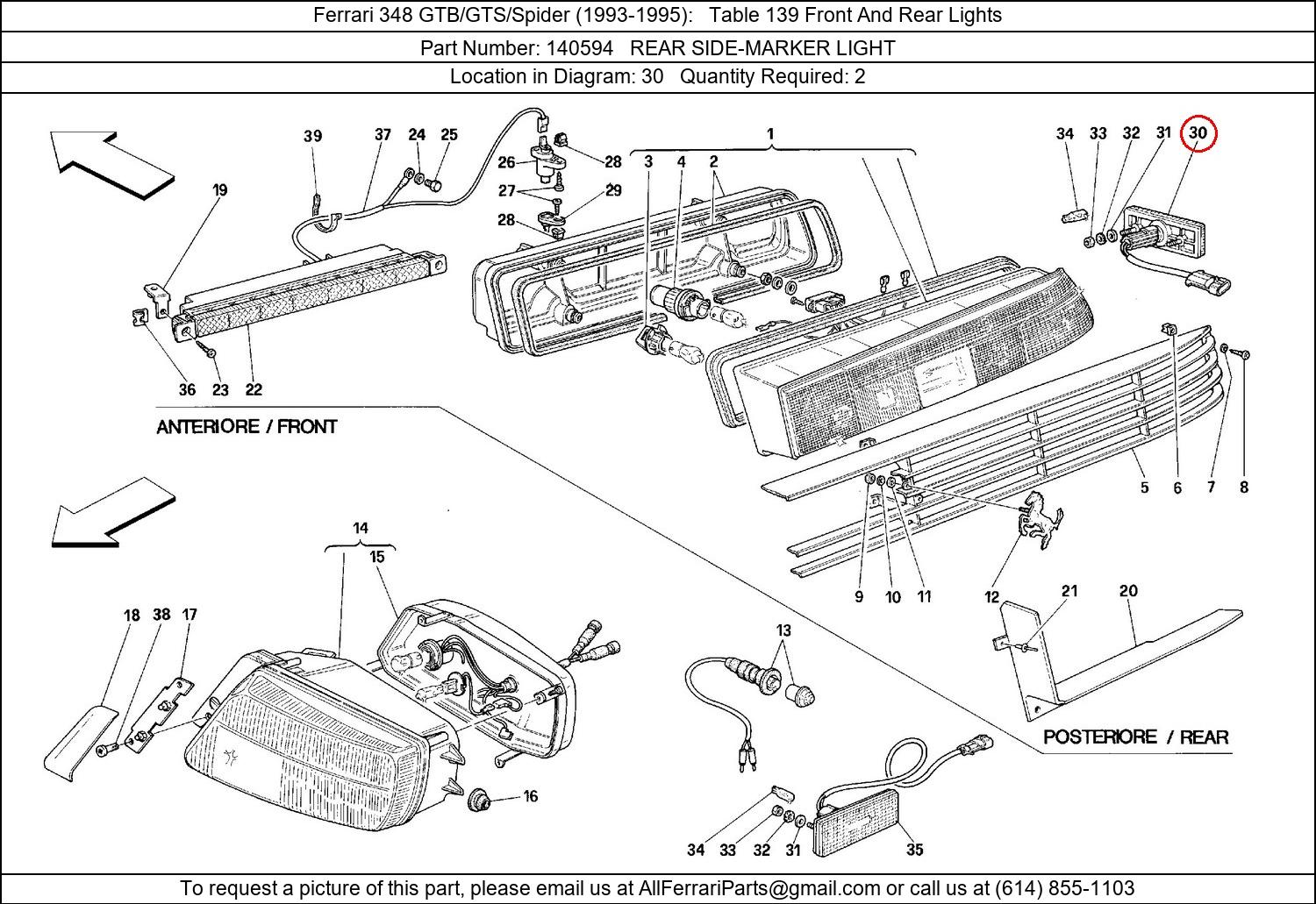 Ferrari Part 140594