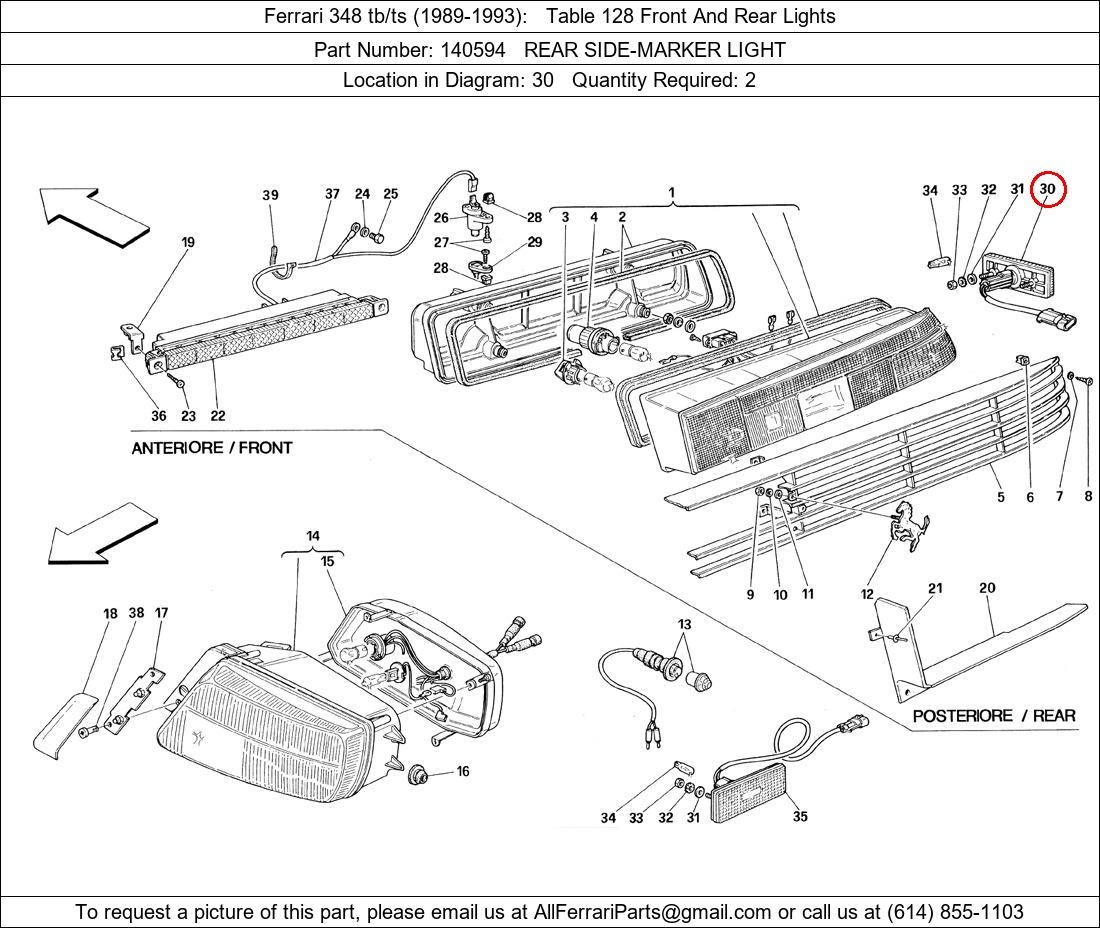 Ferrari Part 140594