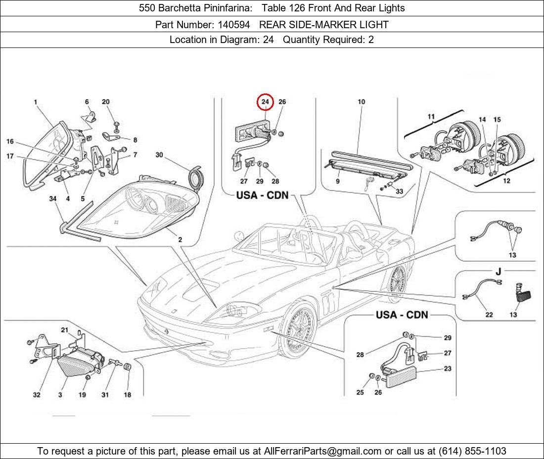 Ferrari Part 140594