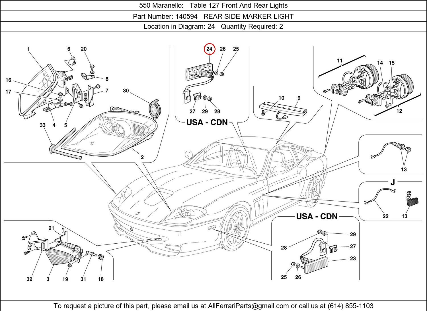 Ferrari Part 140594