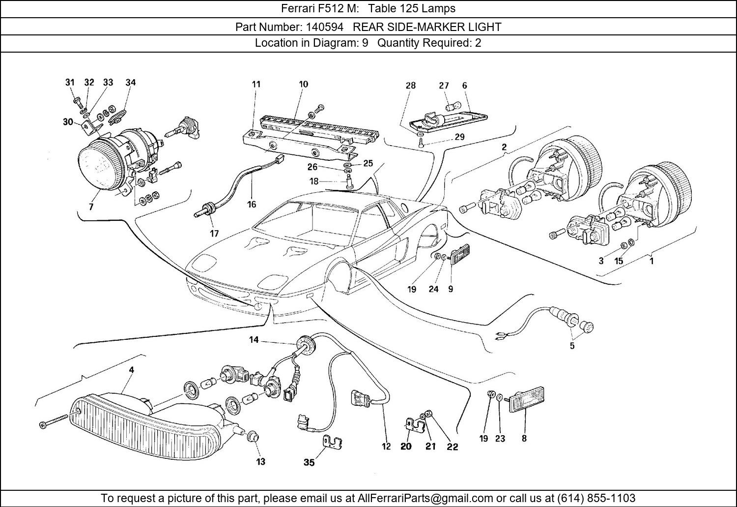 Ferrari Part 140594