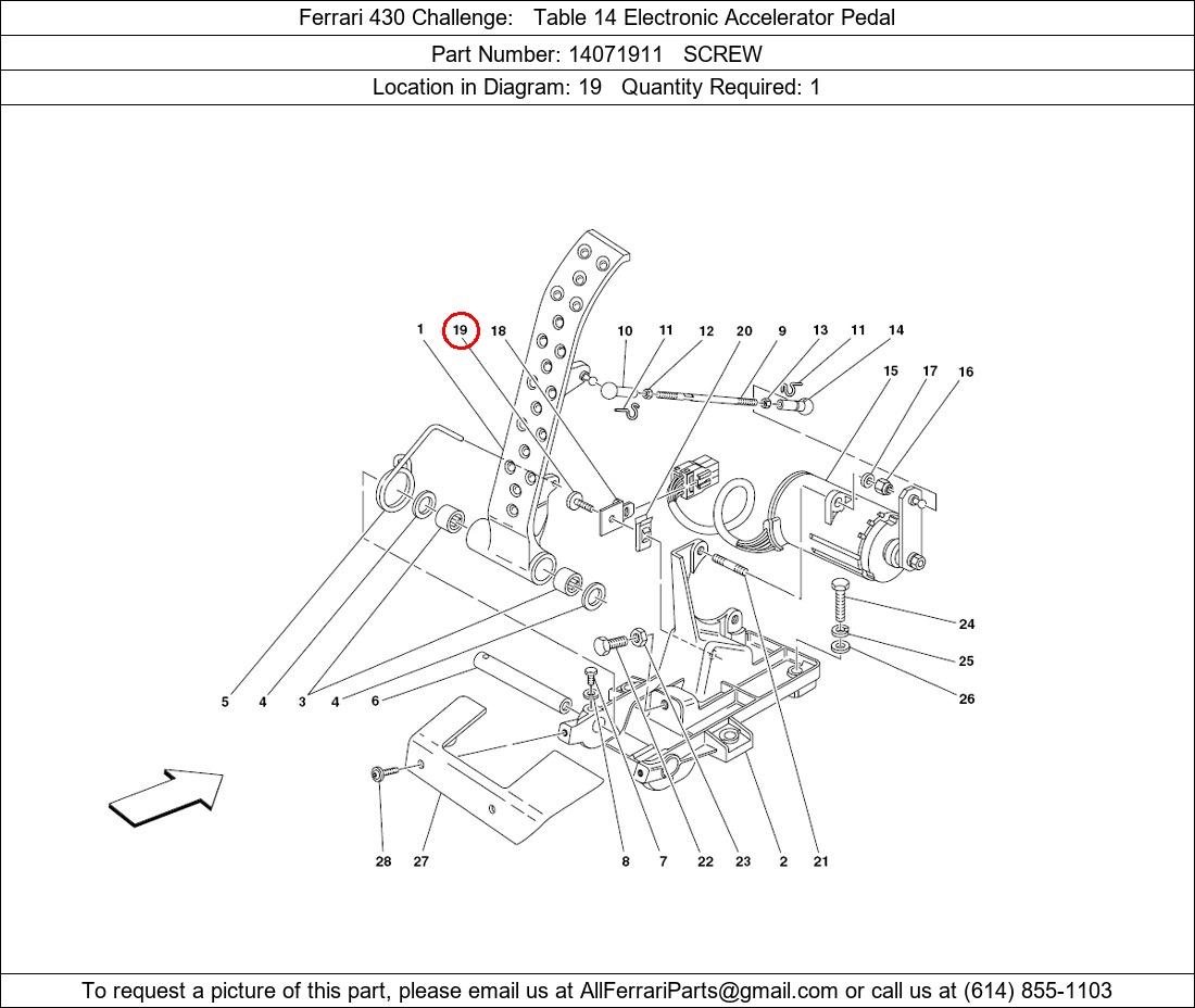 Ferrari Part 14071911