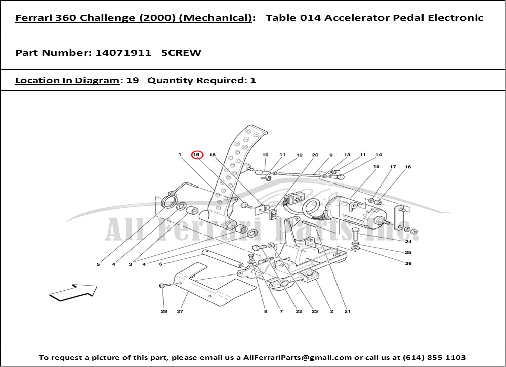 Ferrari Part 14071911
