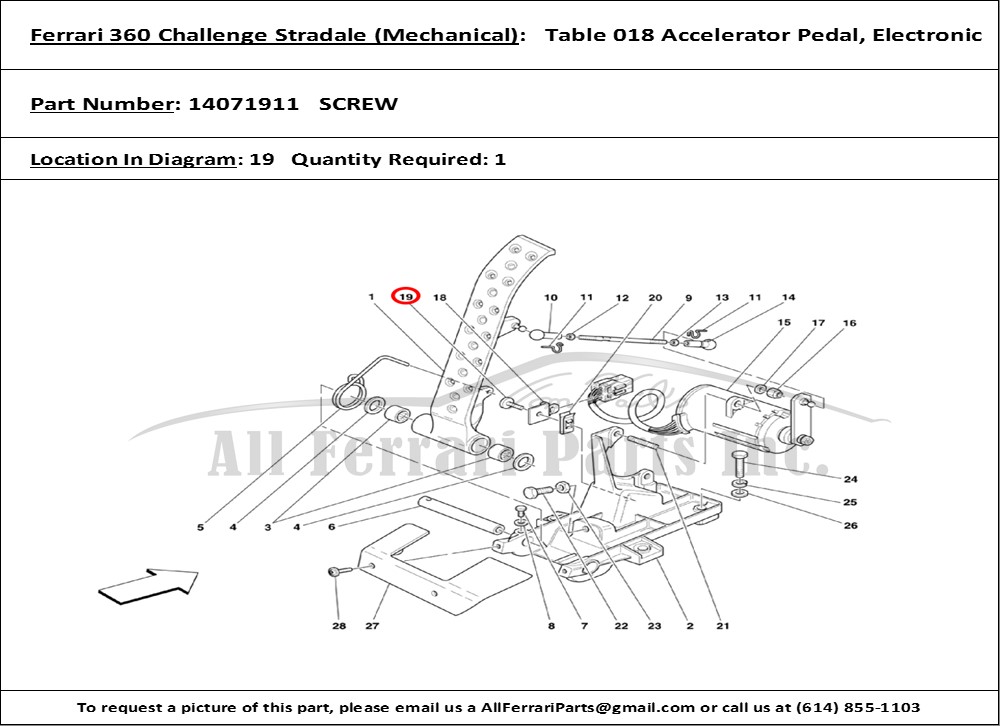 Ferrari Part 14071911