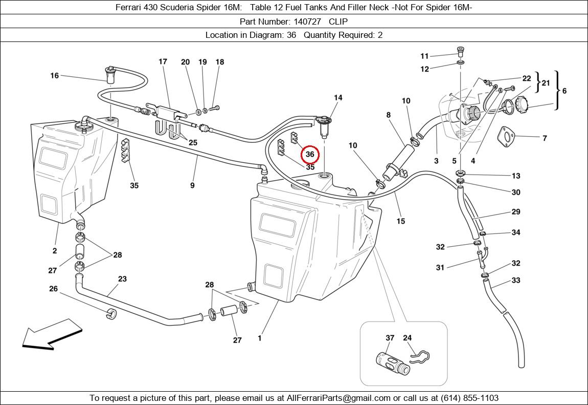 Ferrari Part 140727