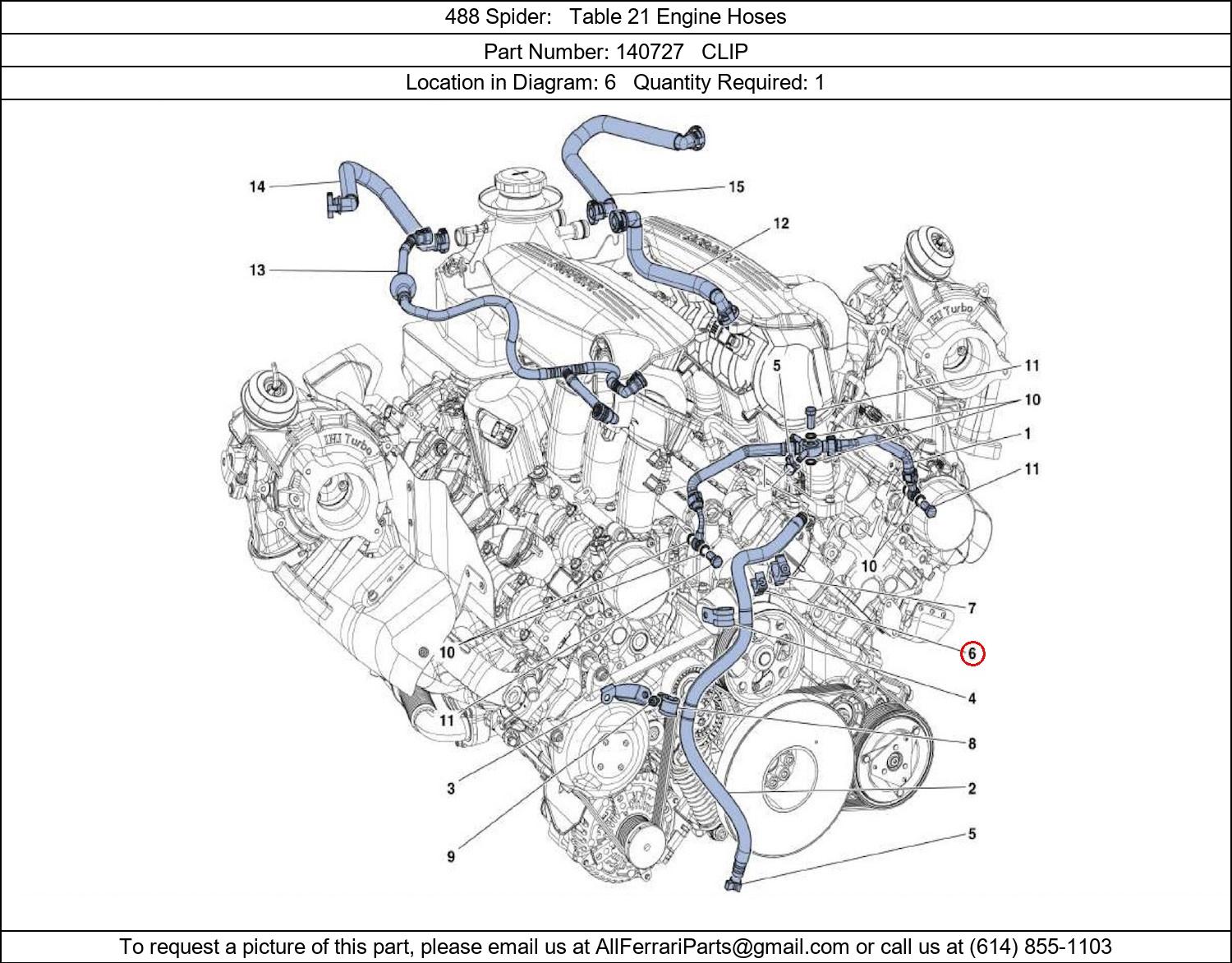 Ferrari Part 140727