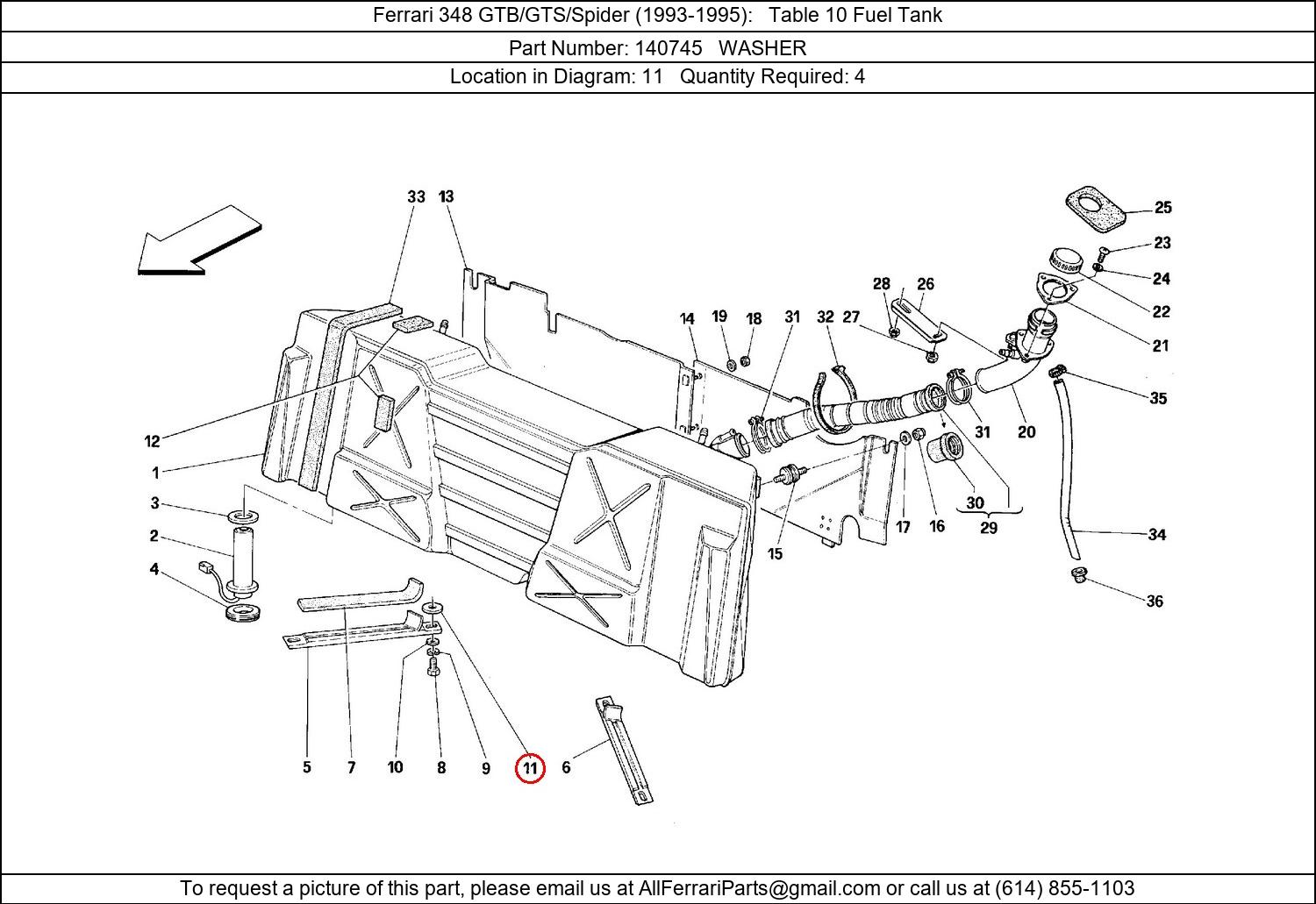 Ferrari Part 140745