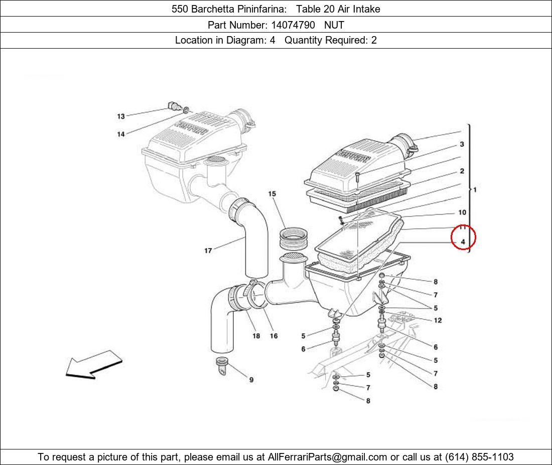 Ferrari Part 14074790