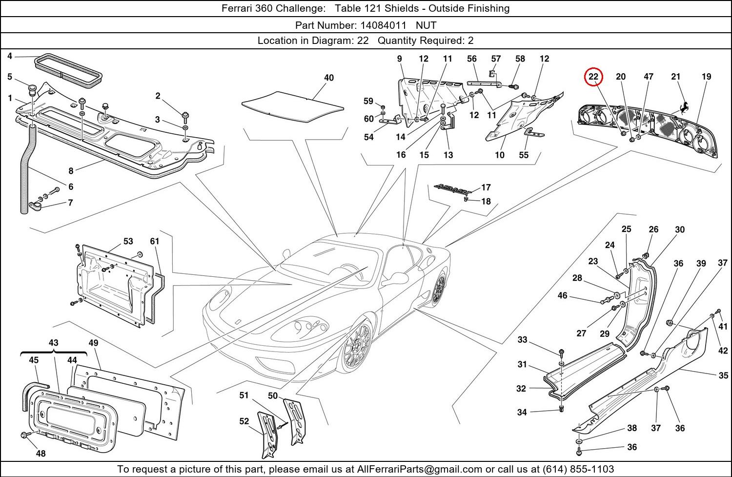 Ferrari Part 14084011