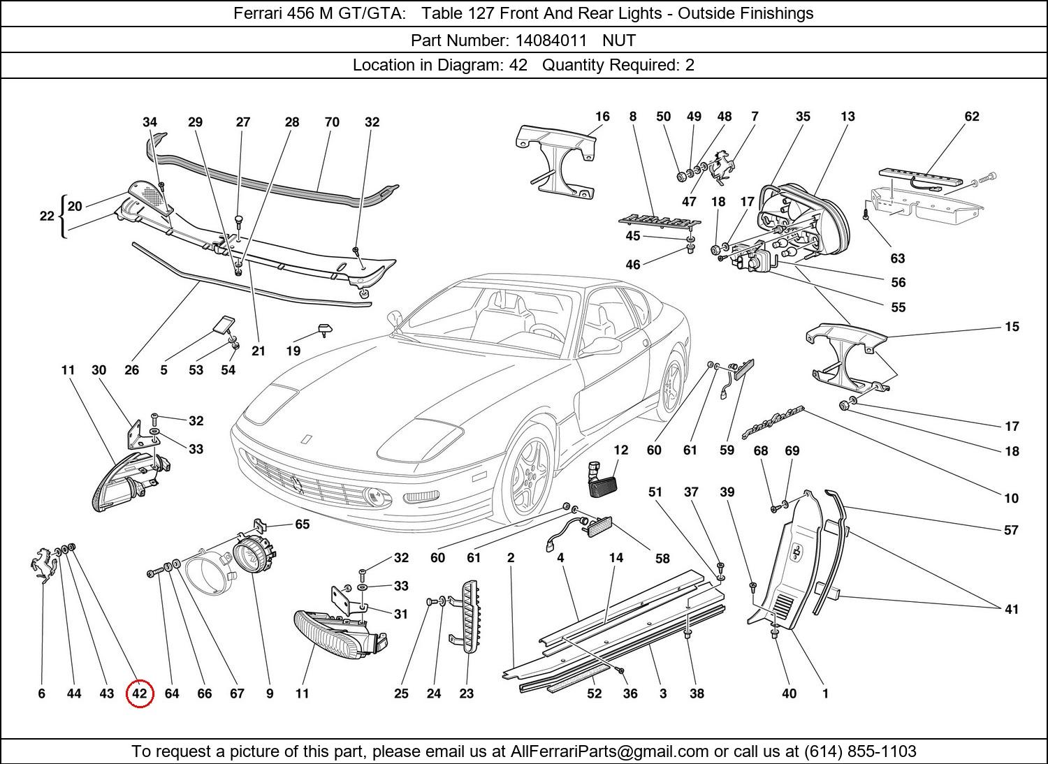 Ferrari Part 14084011