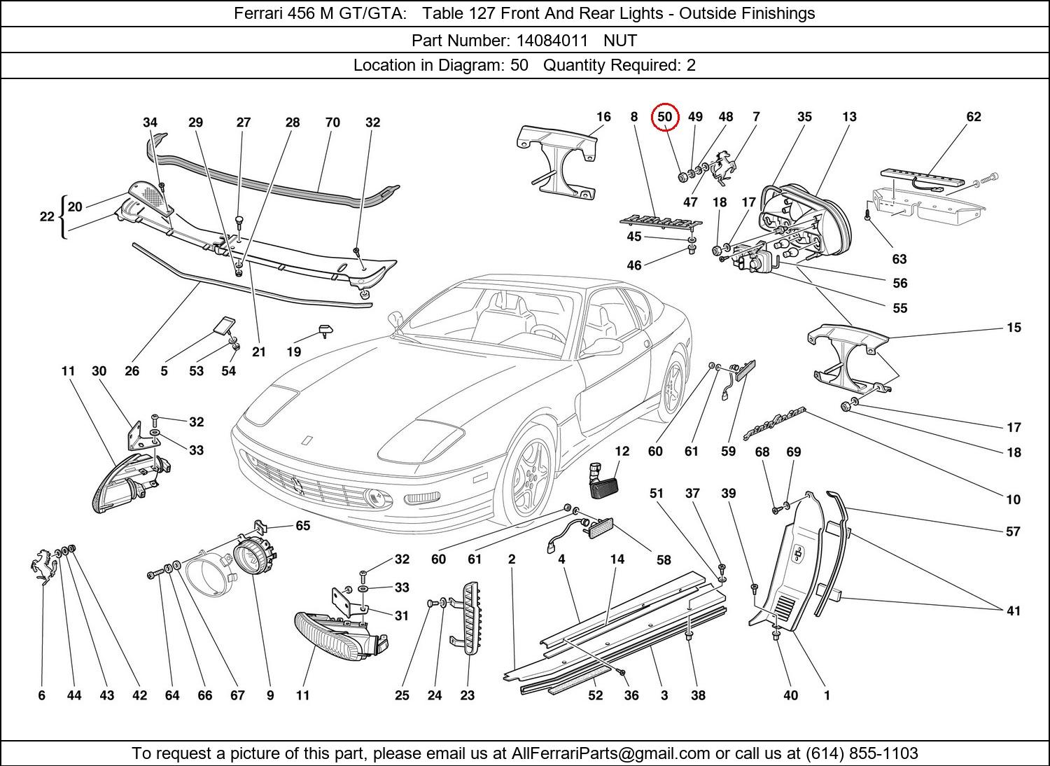 Ferrari Part 14084011