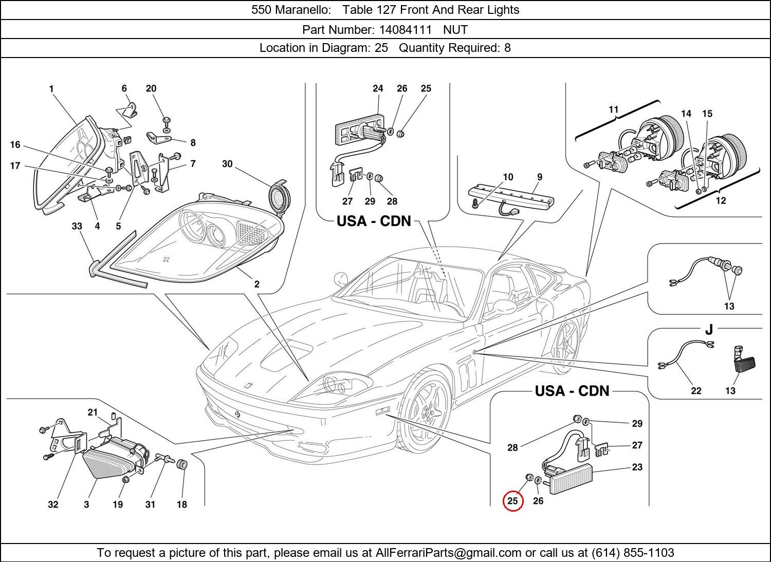 Ferrari Part 14084111