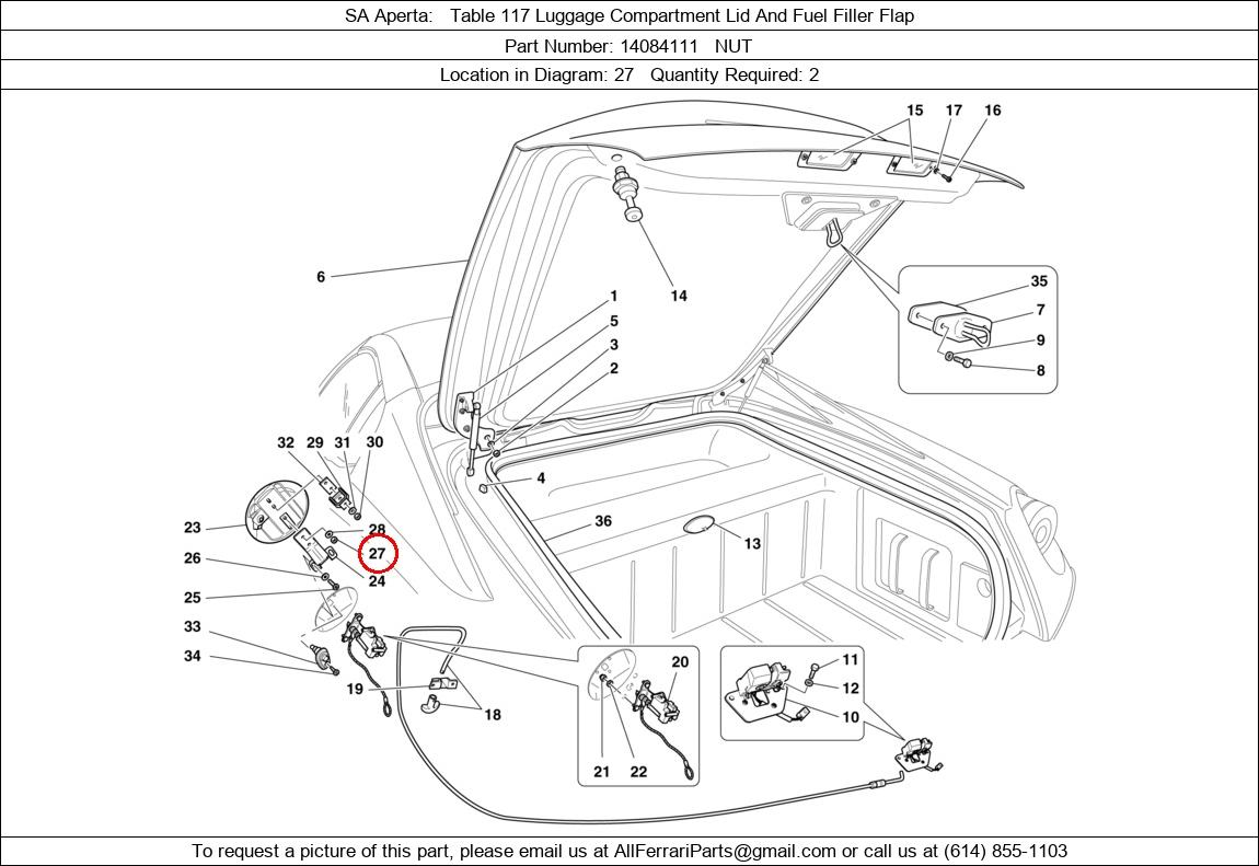 Ferrari Part 14084111