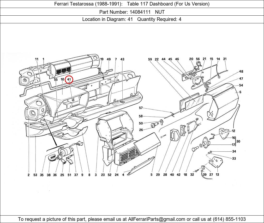 Ferrari Part 14084111