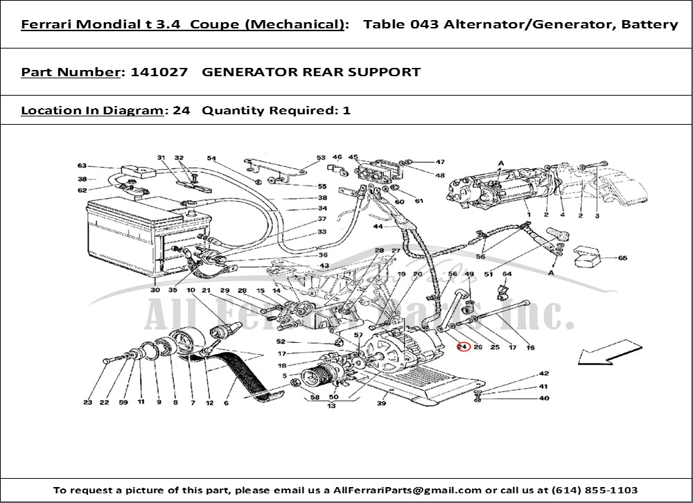 Ferrari Part 141027