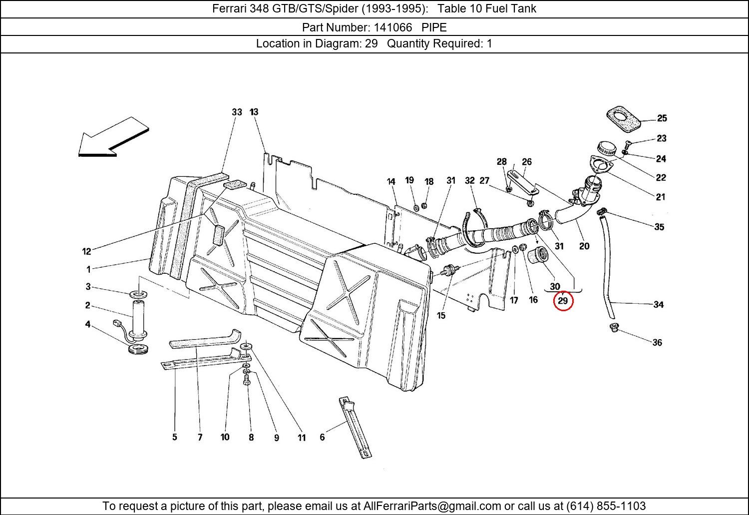 Ferrari Part 141066