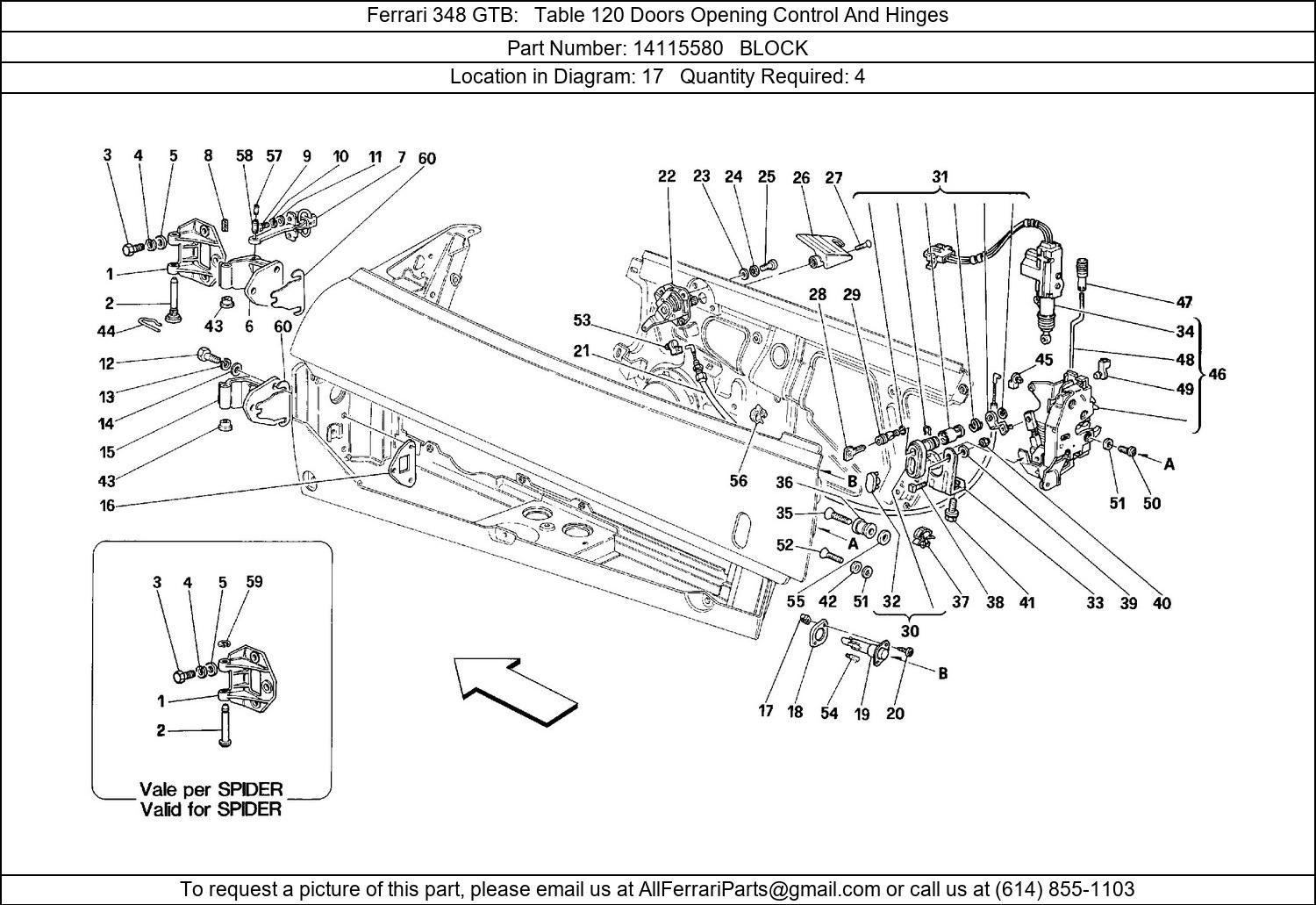 Ferrari Part 14115580