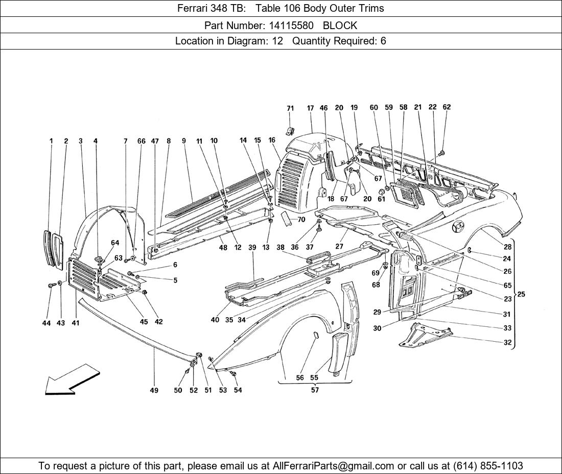 Ferrari Part 14115580