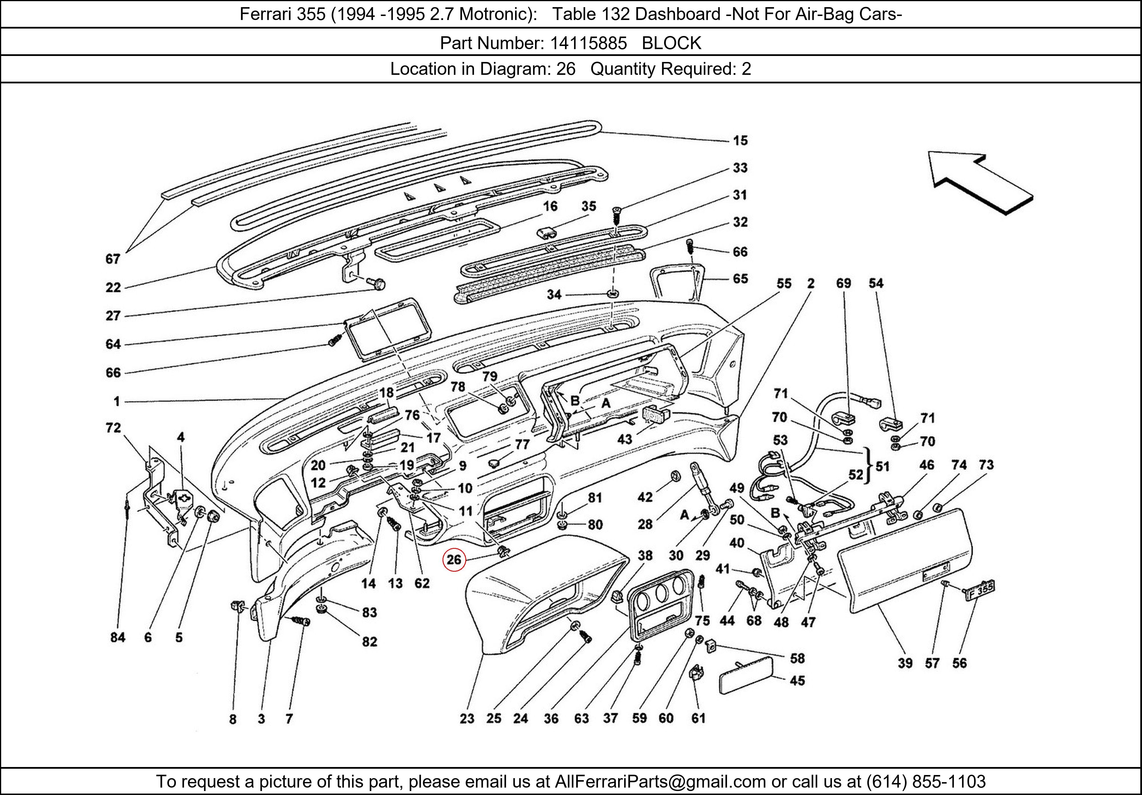 Ferrari Part 14115885