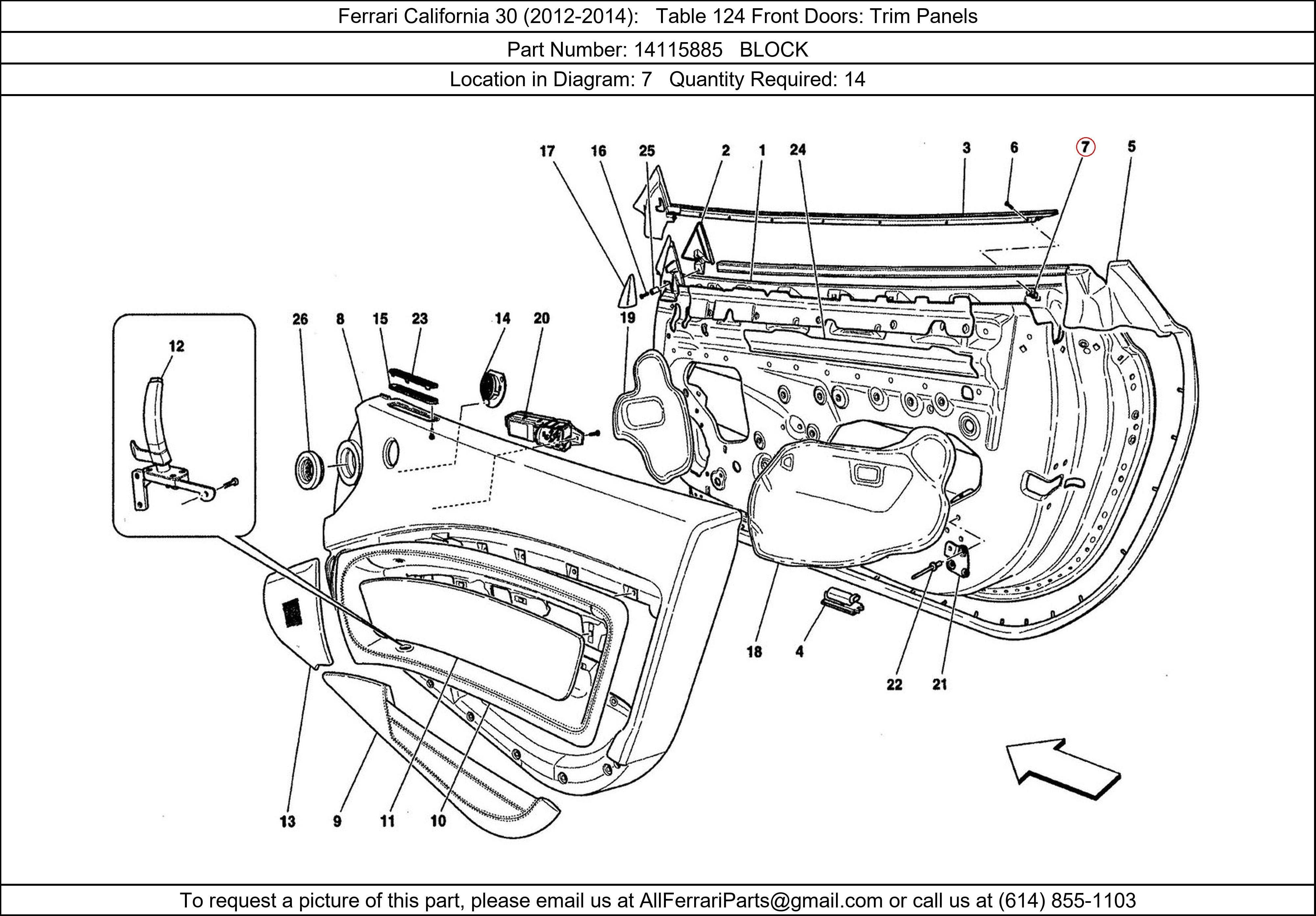 Ferrari Part 14115885