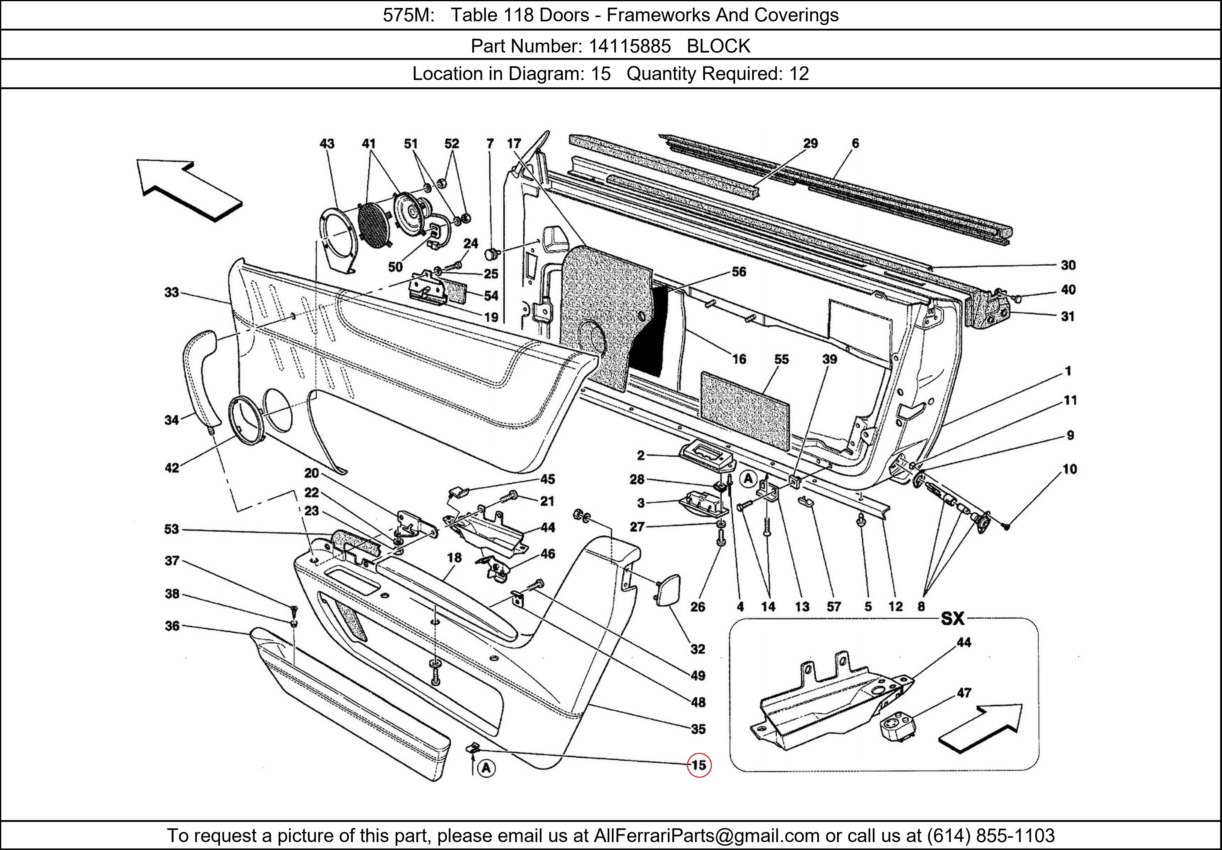 Ferrari Part 14115885