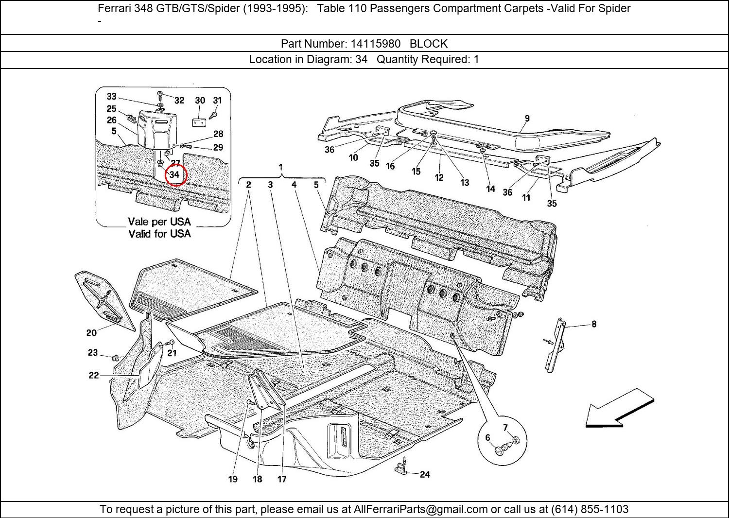 Ferrari Part 14115980