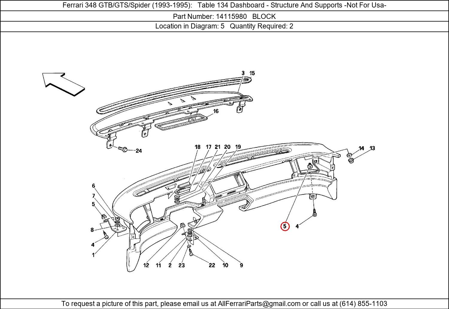 Ferrari Part 14115980