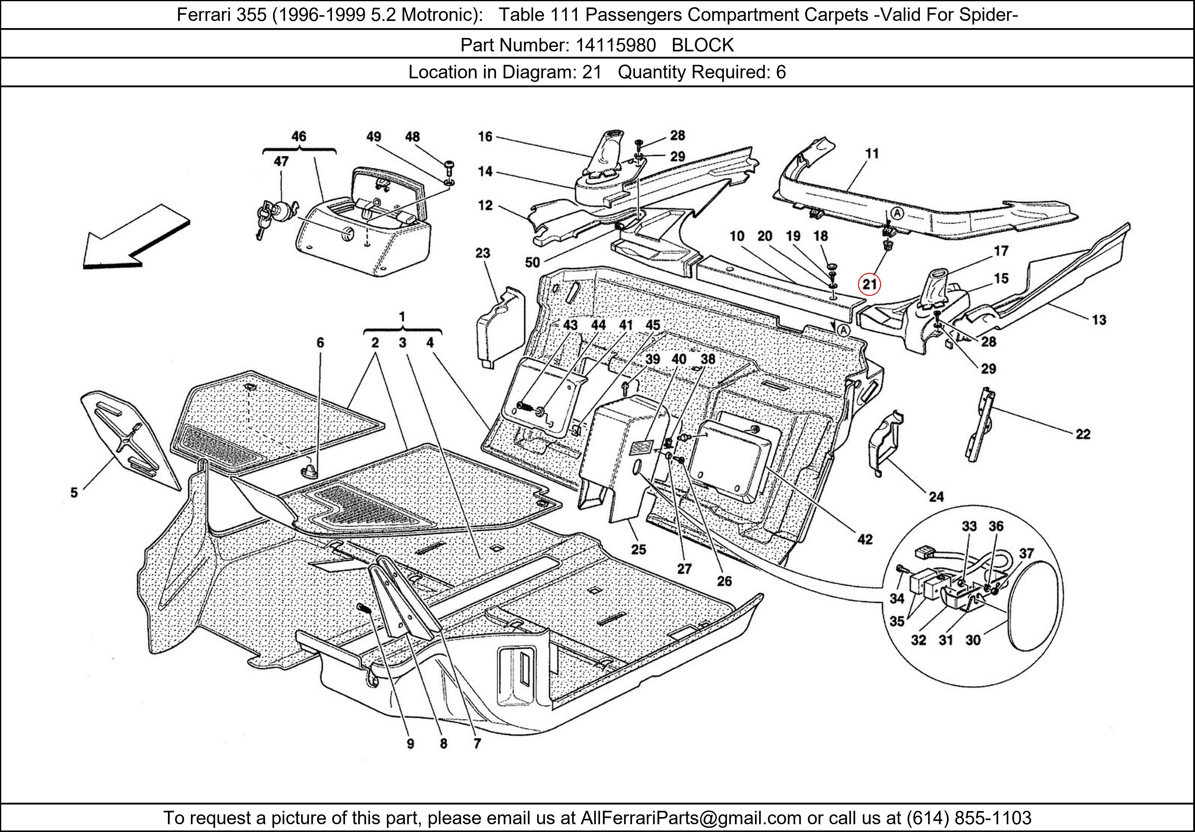 Ferrari Part 14115980