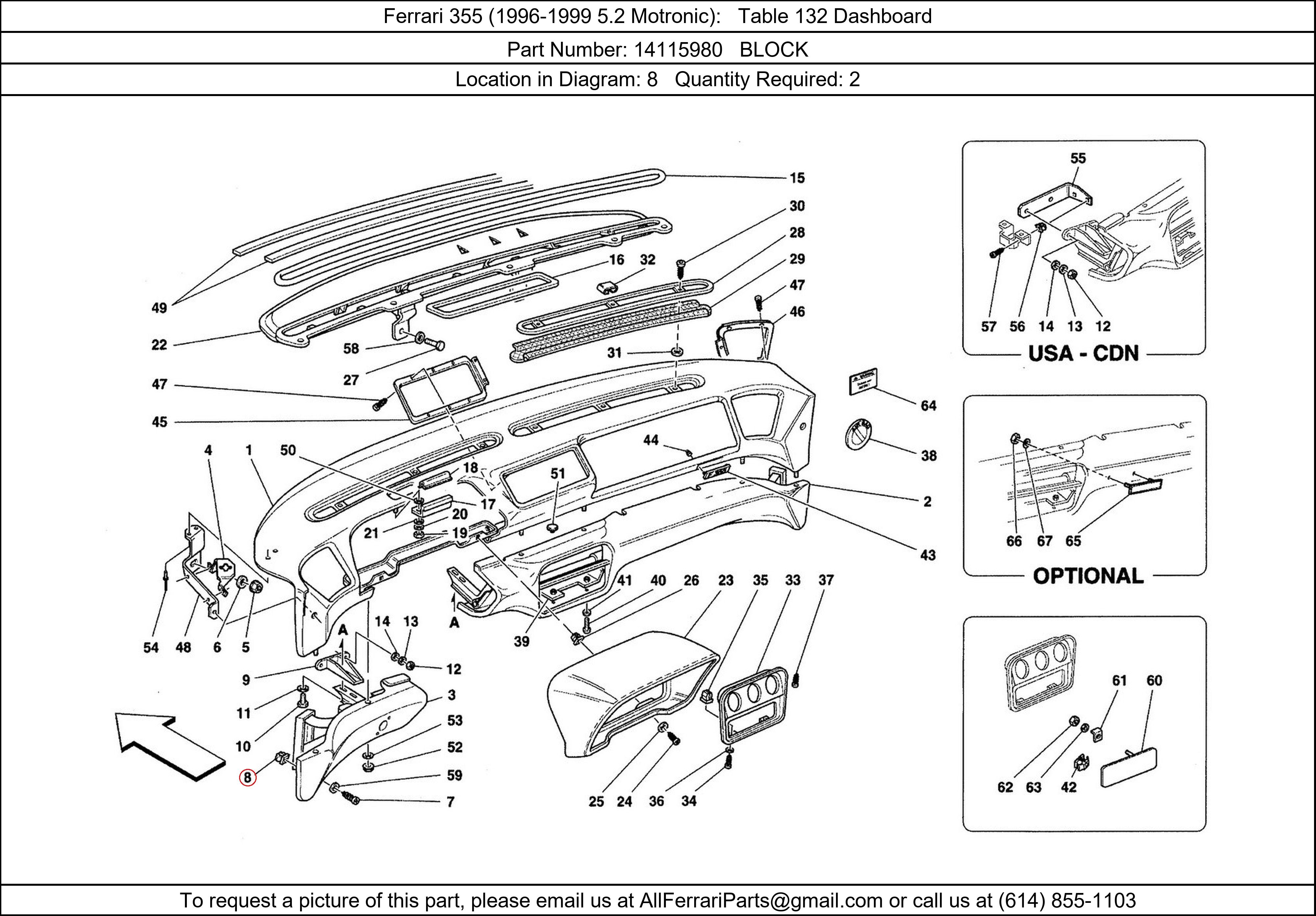 Ferrari Part 14115980