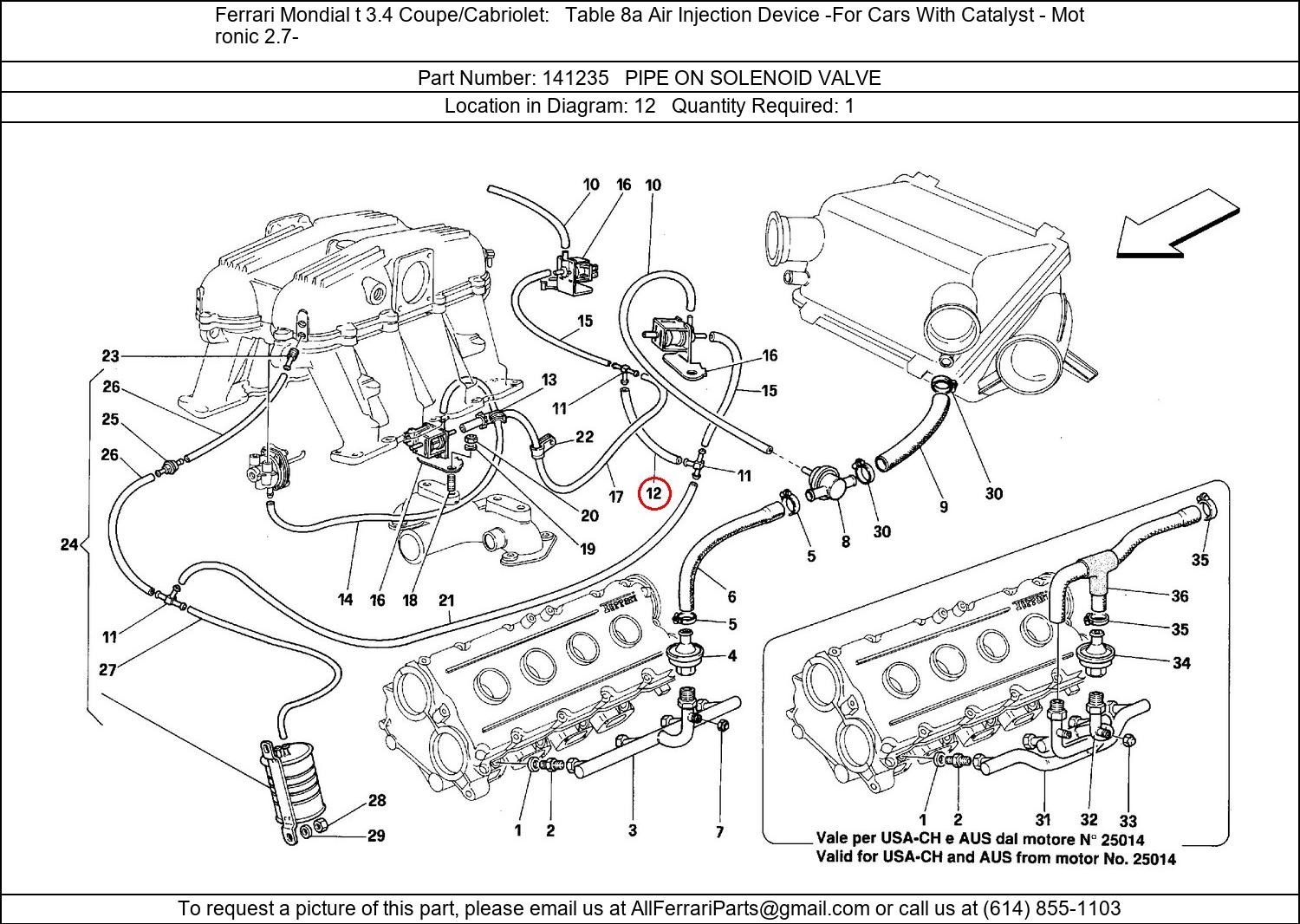 Ferrari Part 141235