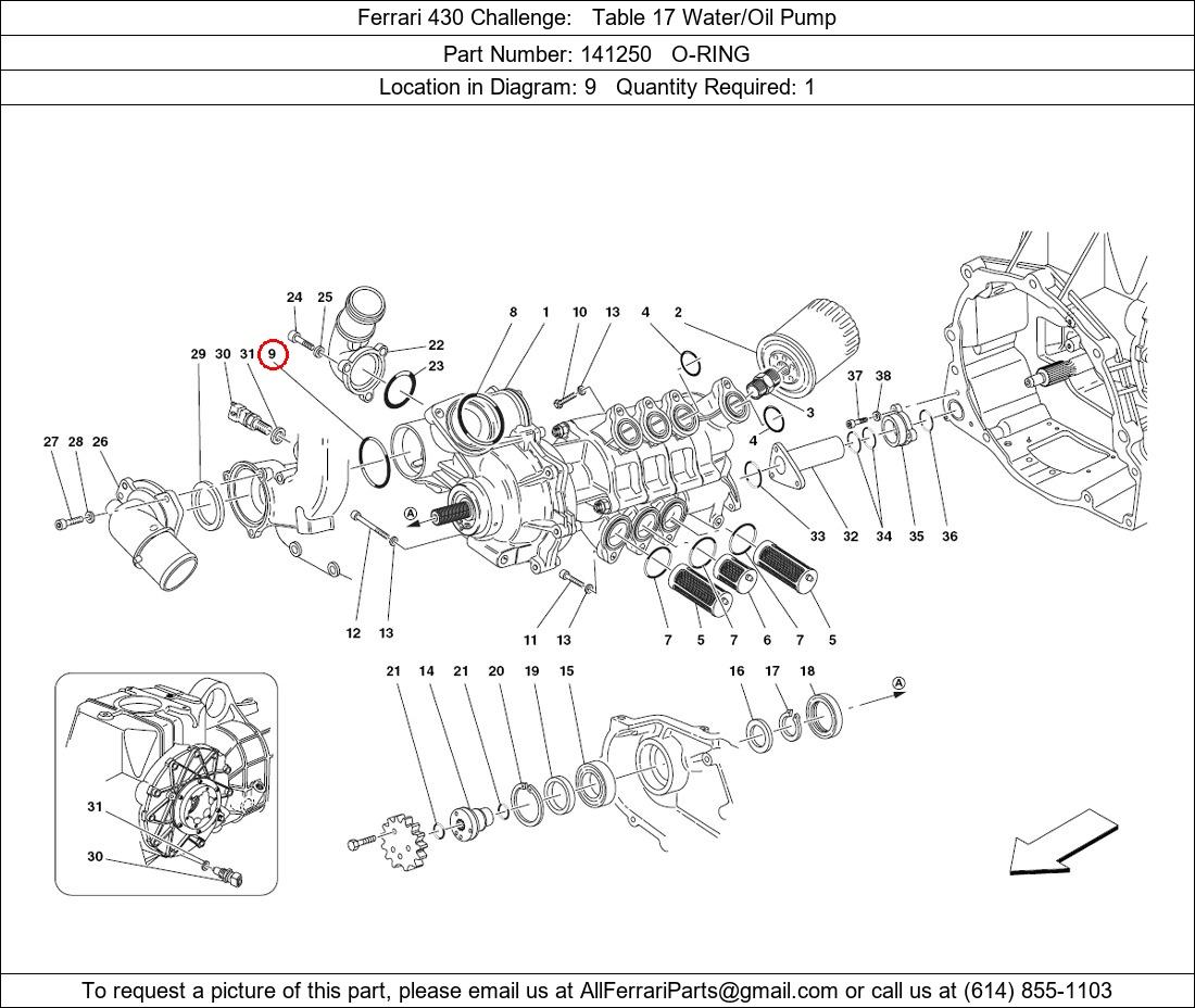 Ferrari Part 141250