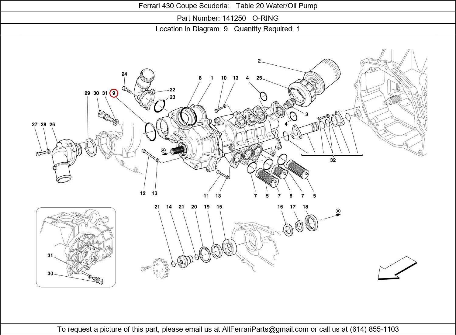 Ferrari Part 141250