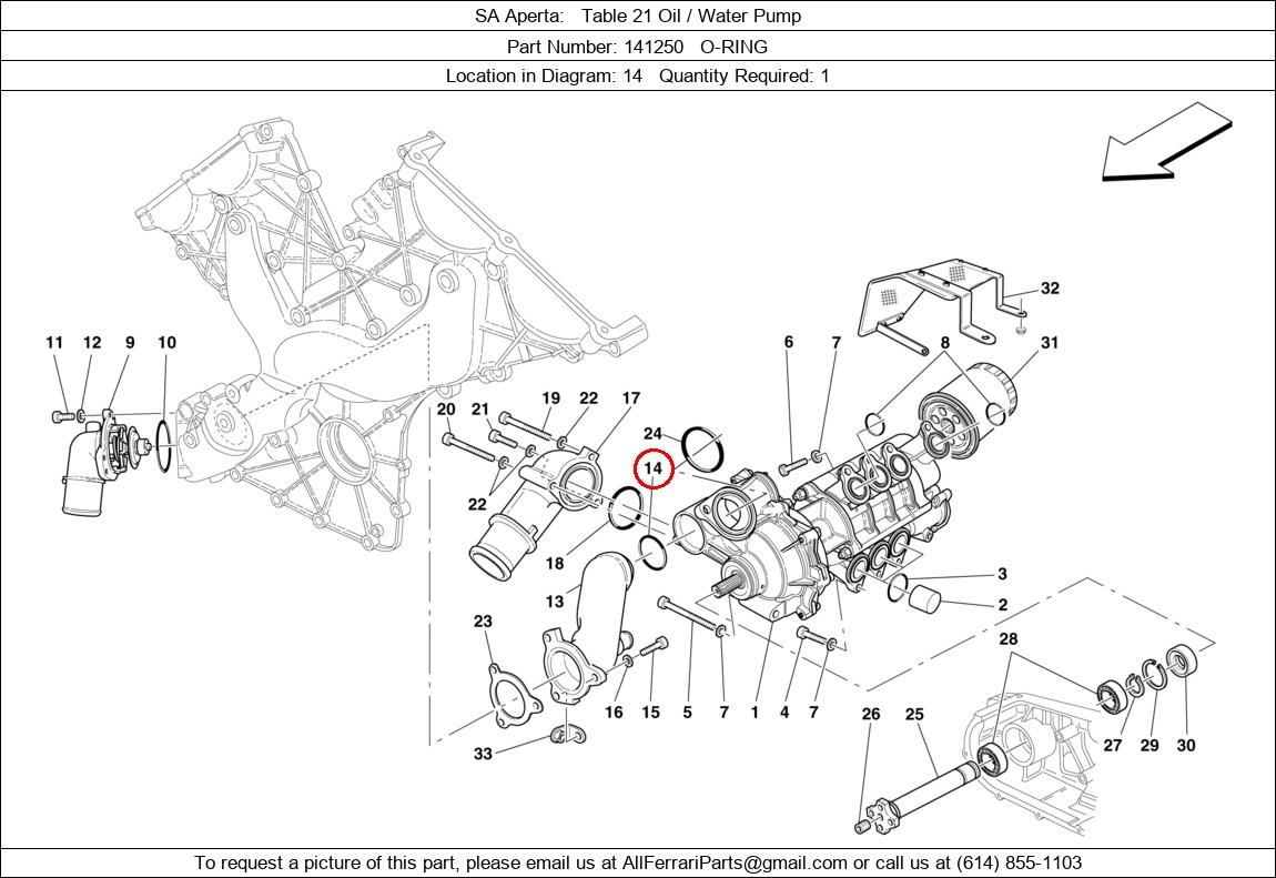 Ferrari Part 141250