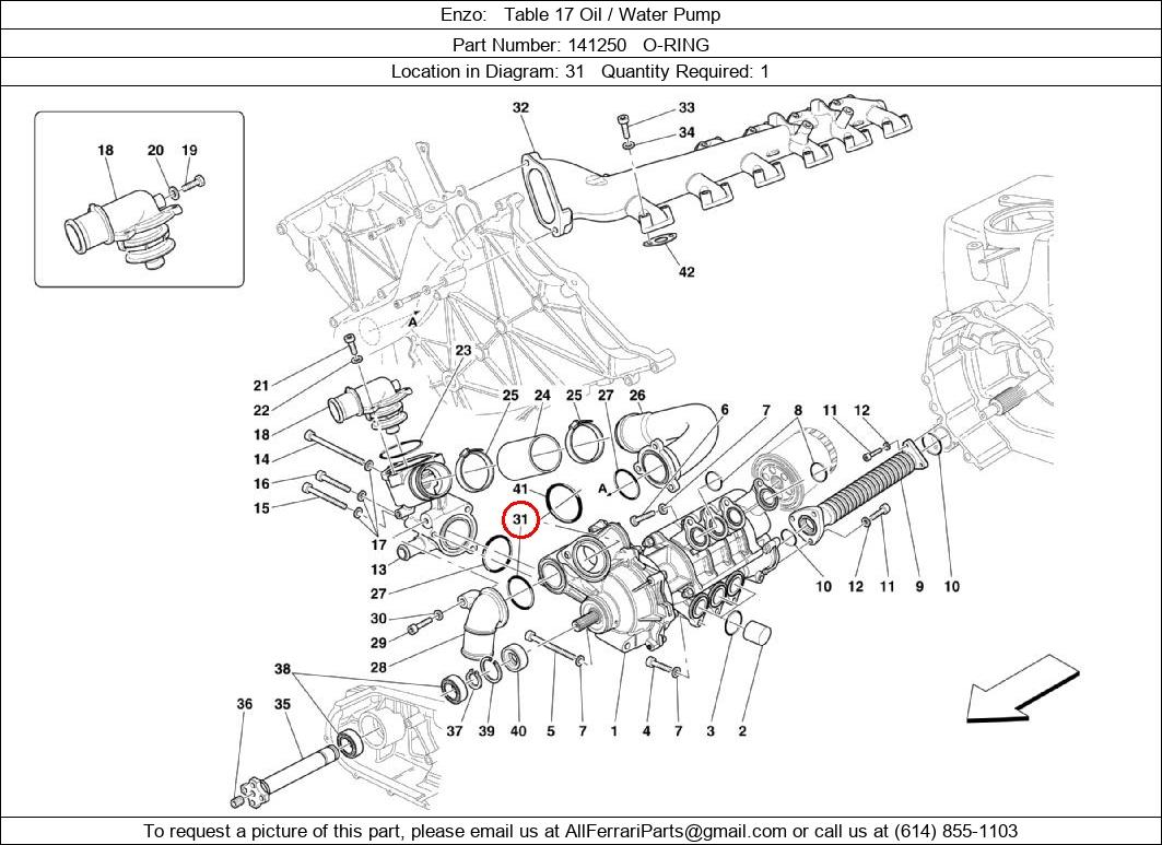 Ferrari Part 141250