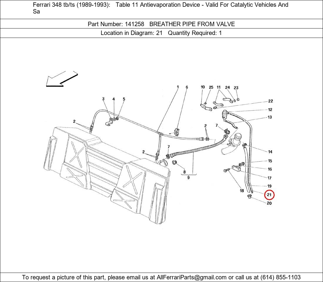 Ferrari Part 141258