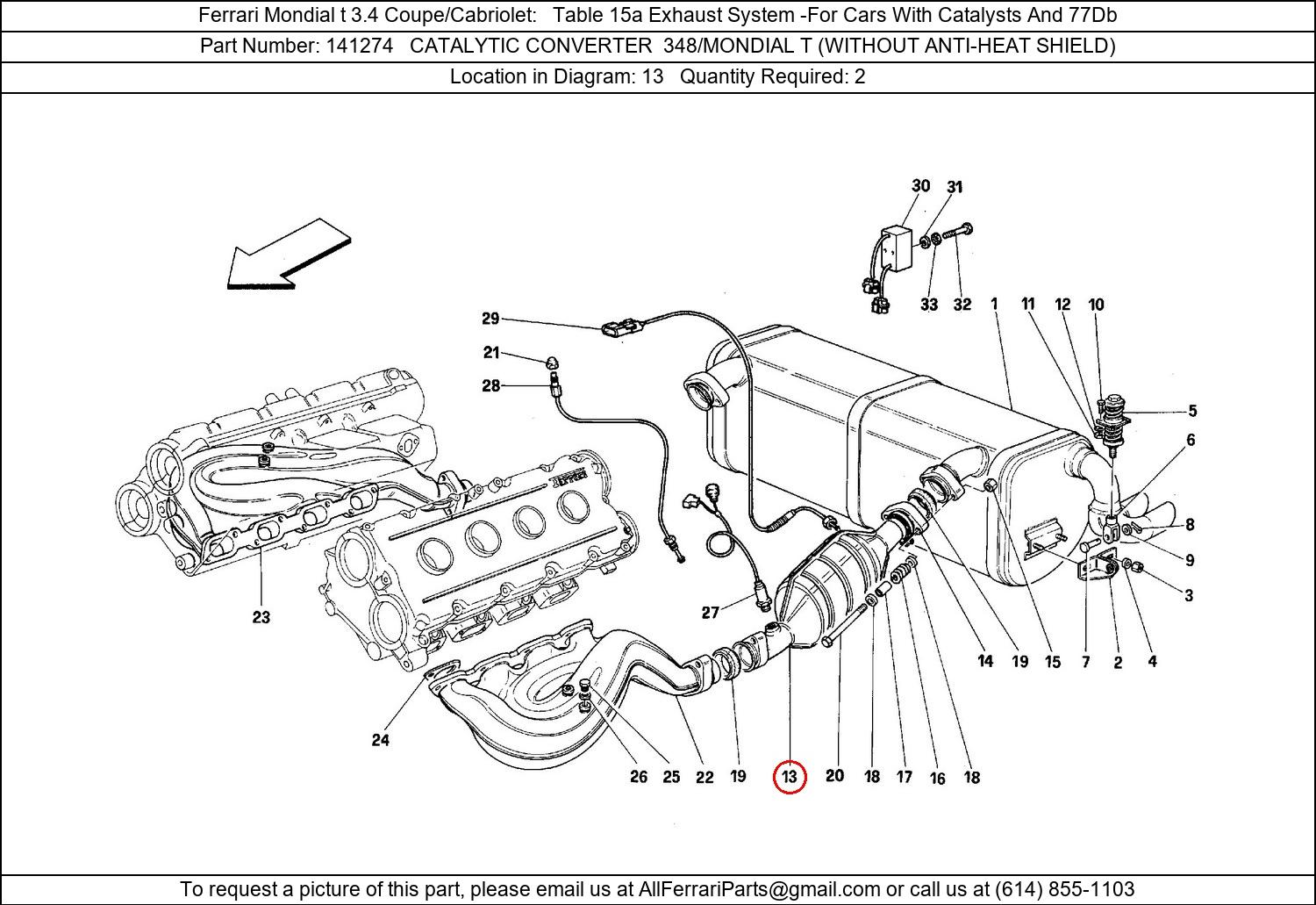 Ferrari Part 141274