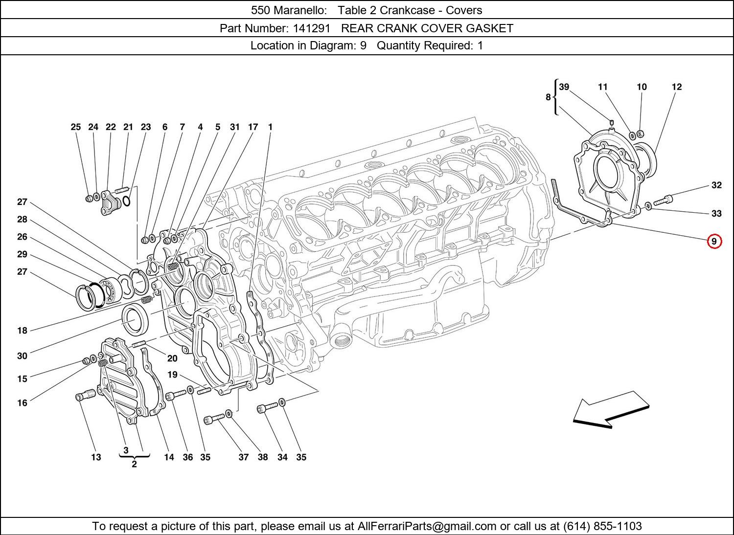 Ferrari Part 141291