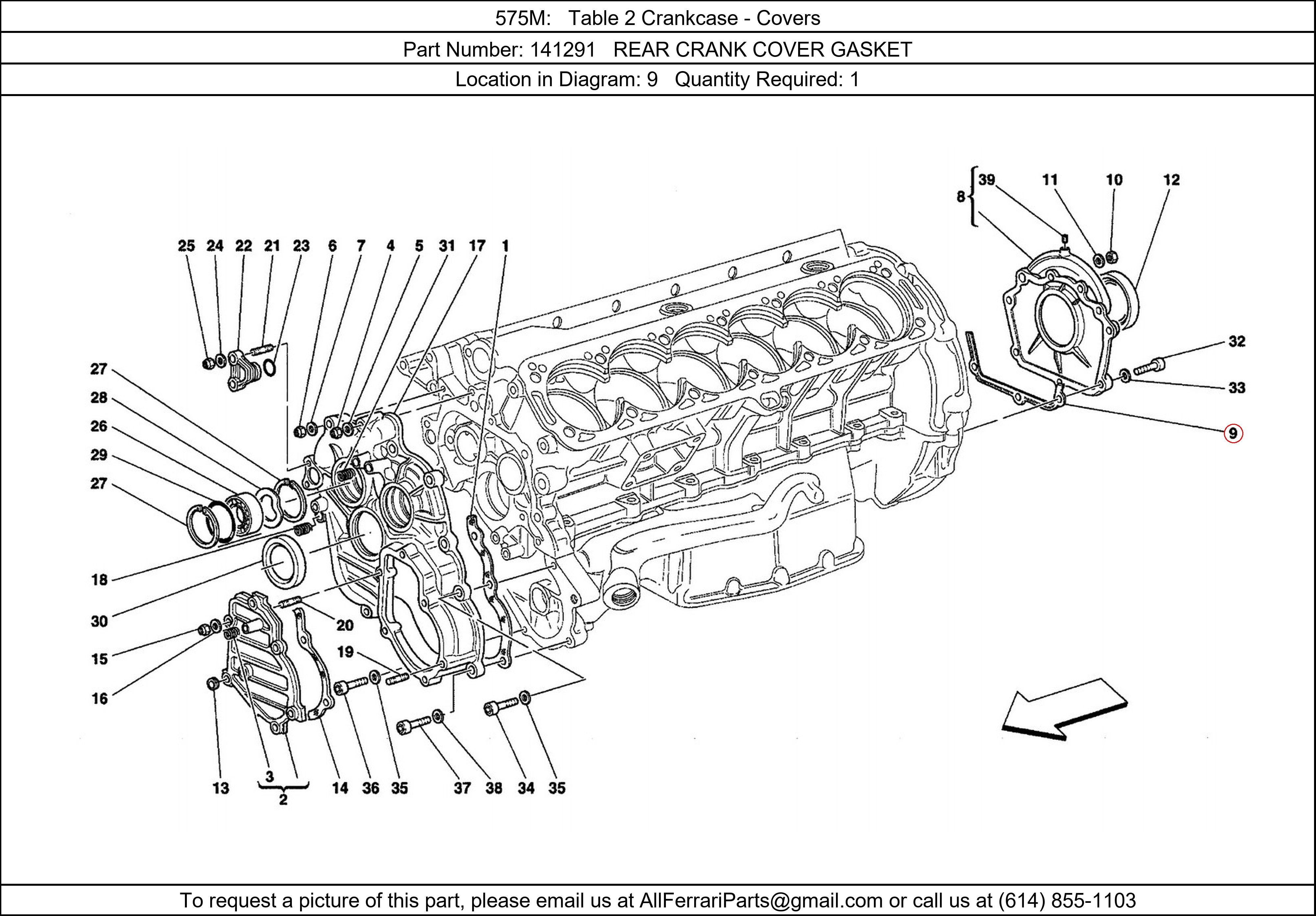 Ferrari Part 141291