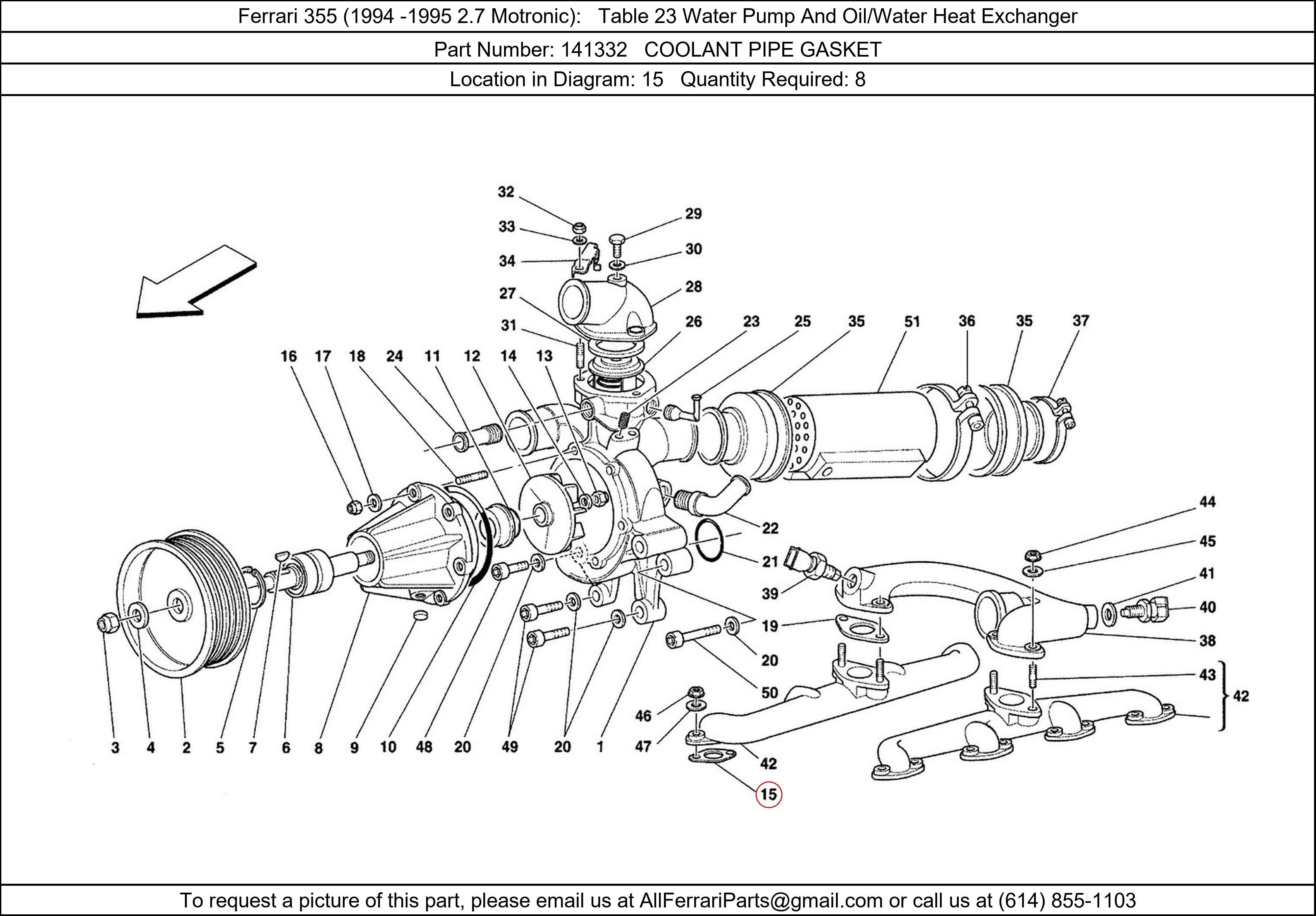 Ferrari Part 141332