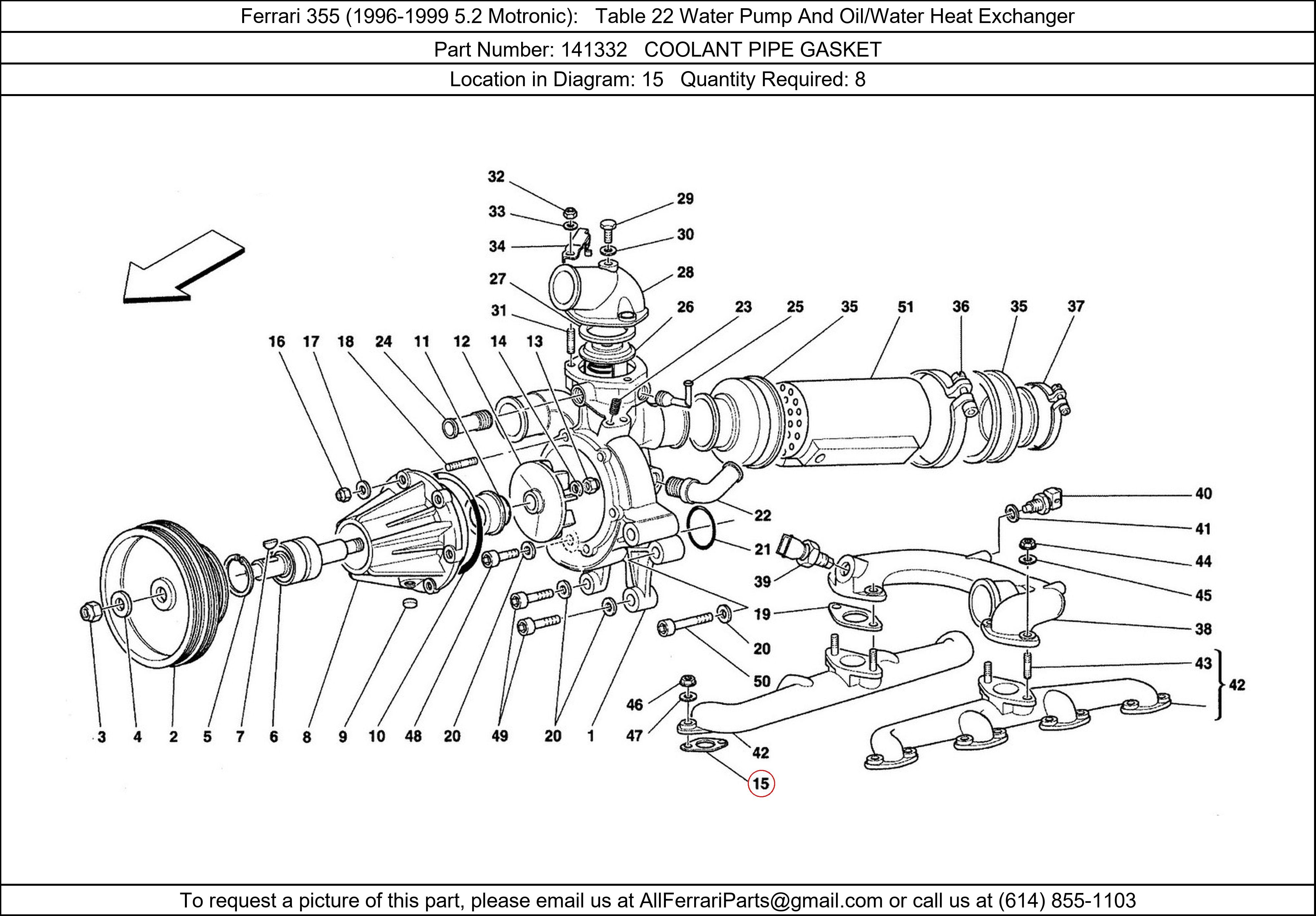 Ferrari Part 141332