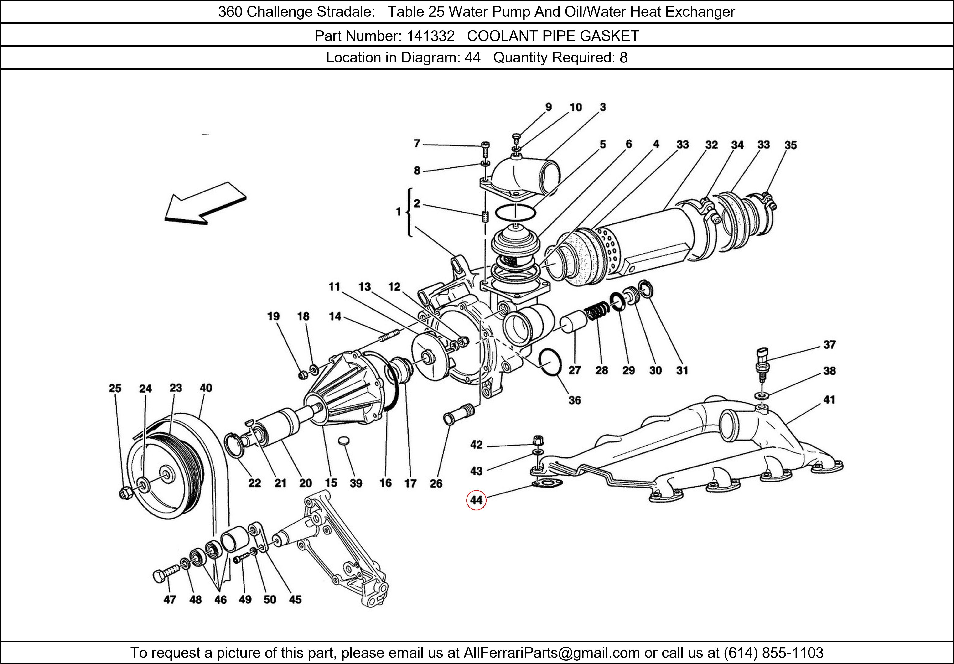 Ferrari Part 141332