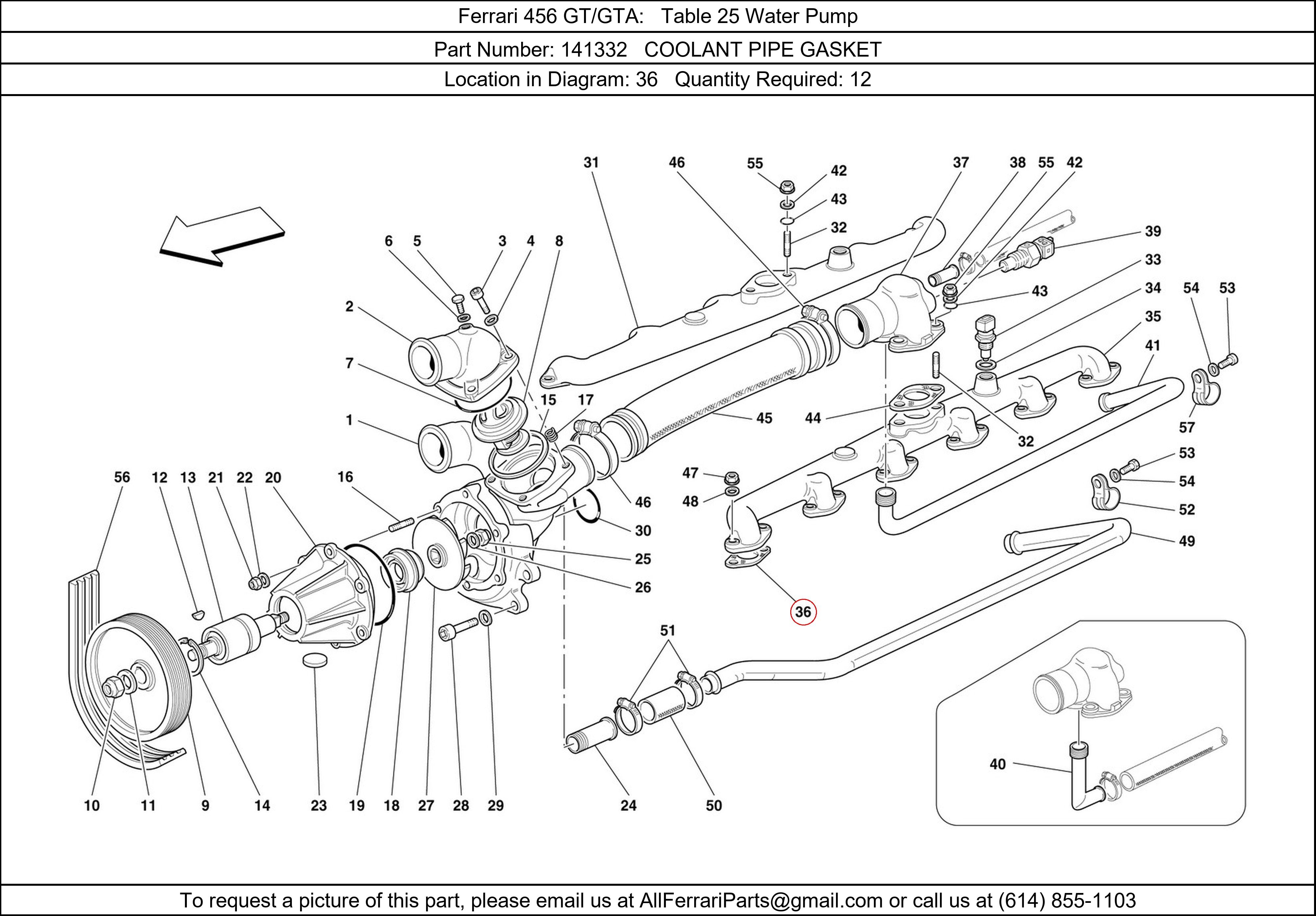 Ferrari Part 141332