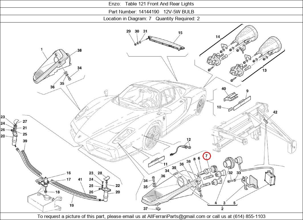 Ferrari Part 14144190