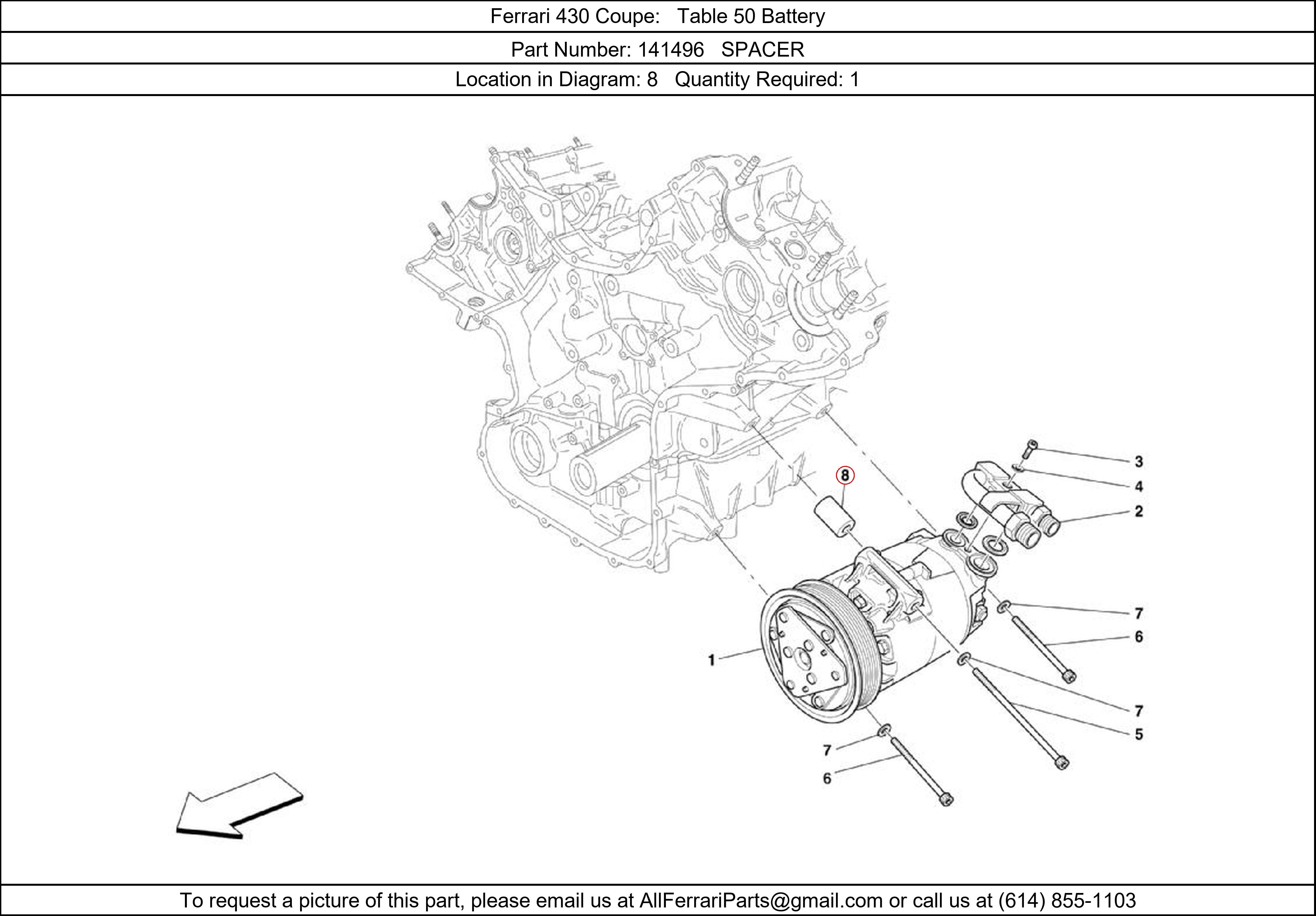 Ferrari Part 141496