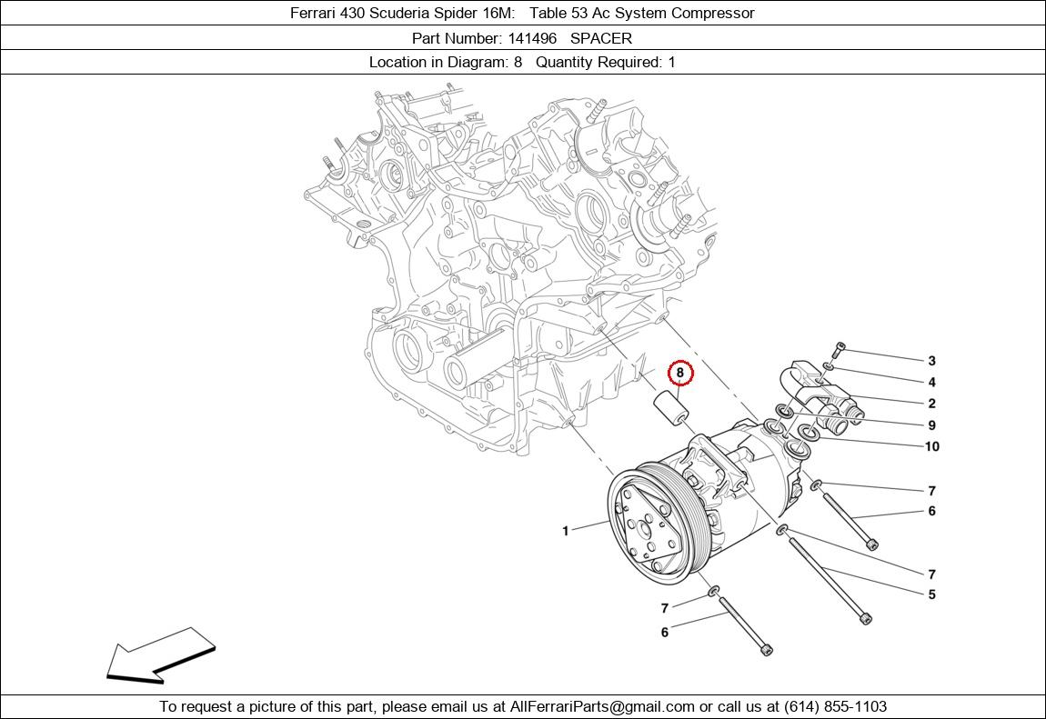 Ferrari Part 141496