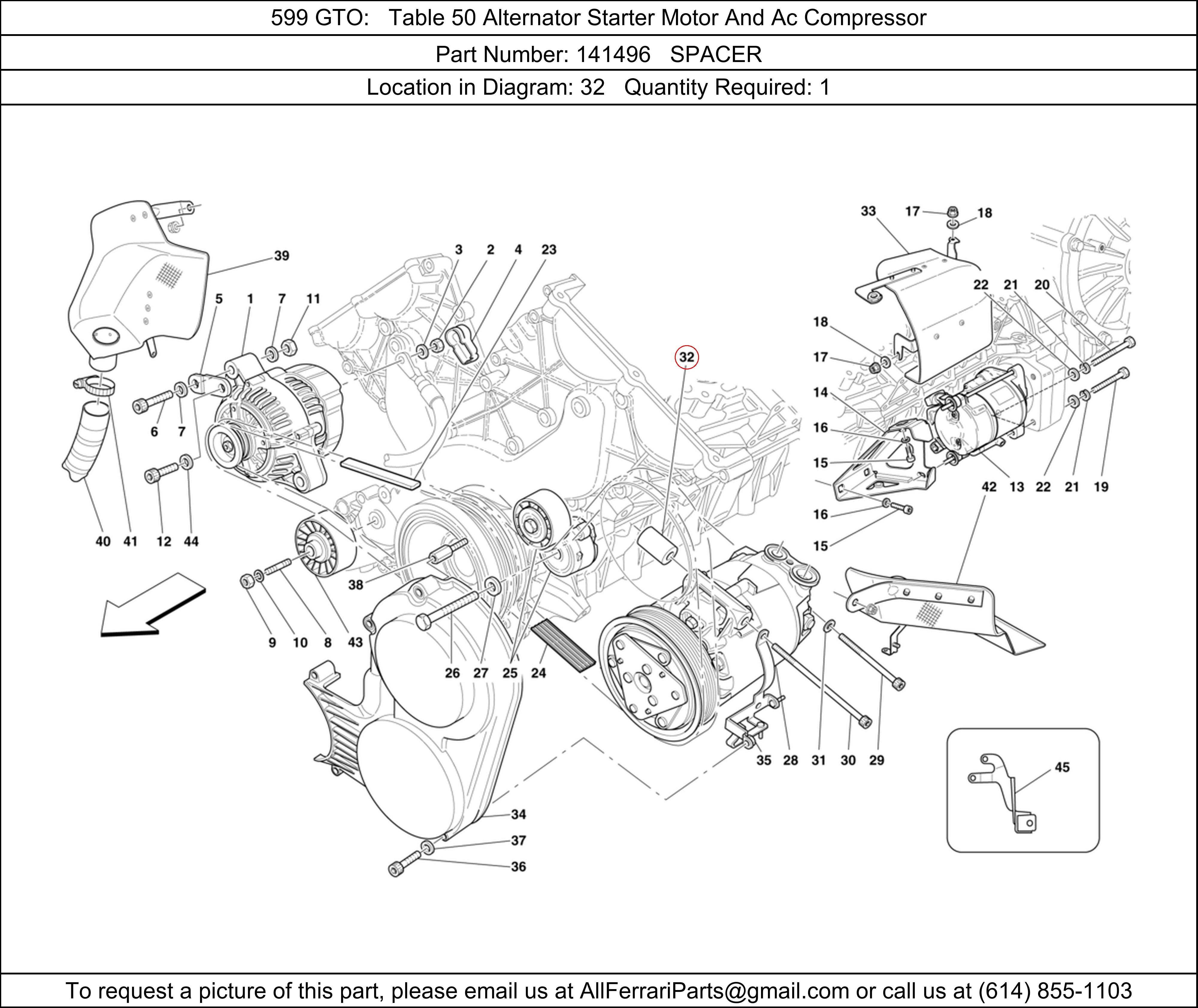 Ferrari Part 141496