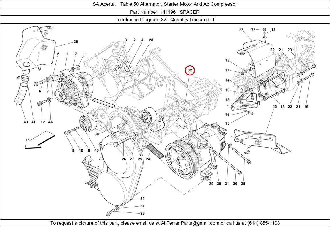 Ferrari Part 141496