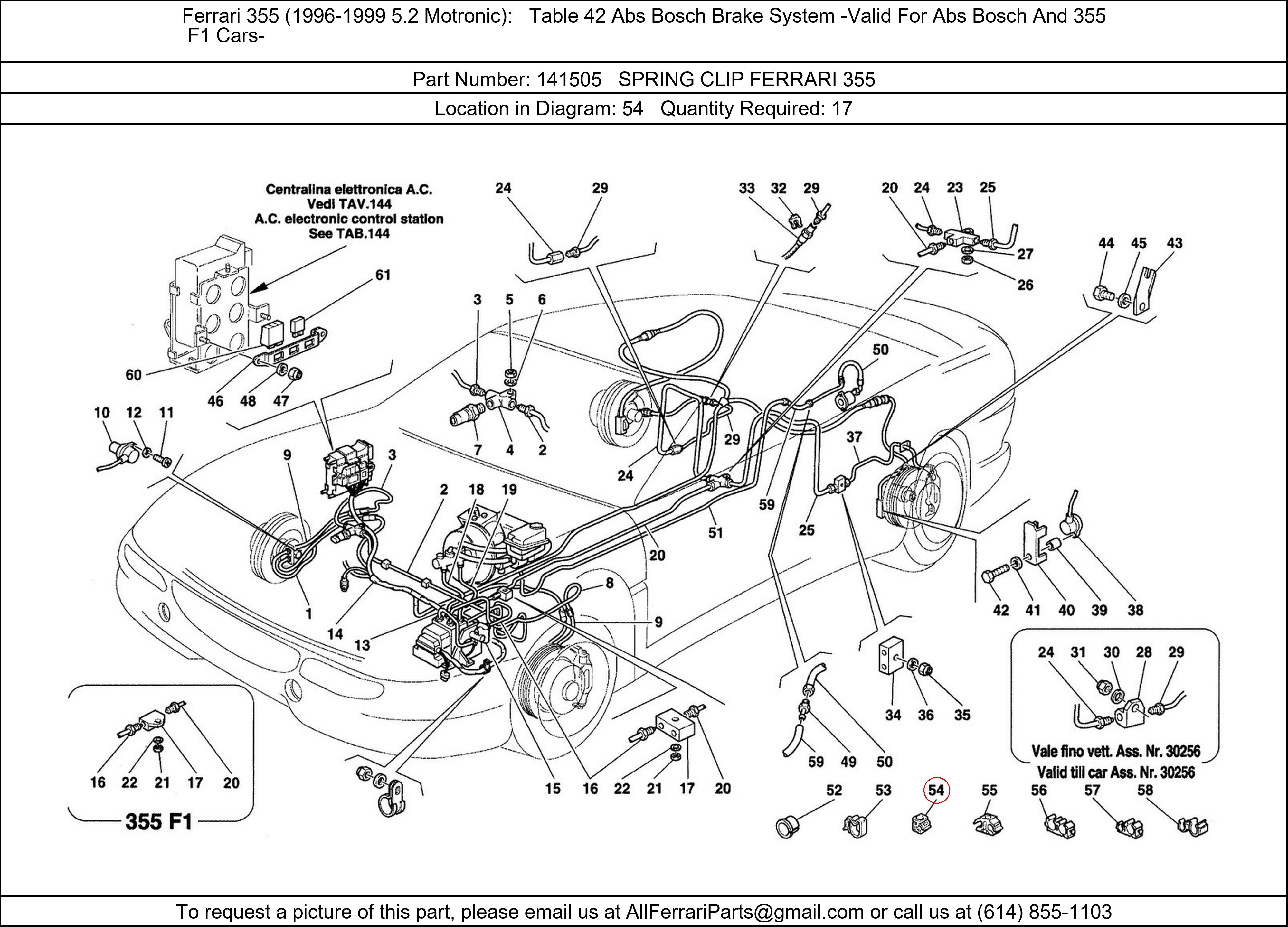 Ferrari Part 141505